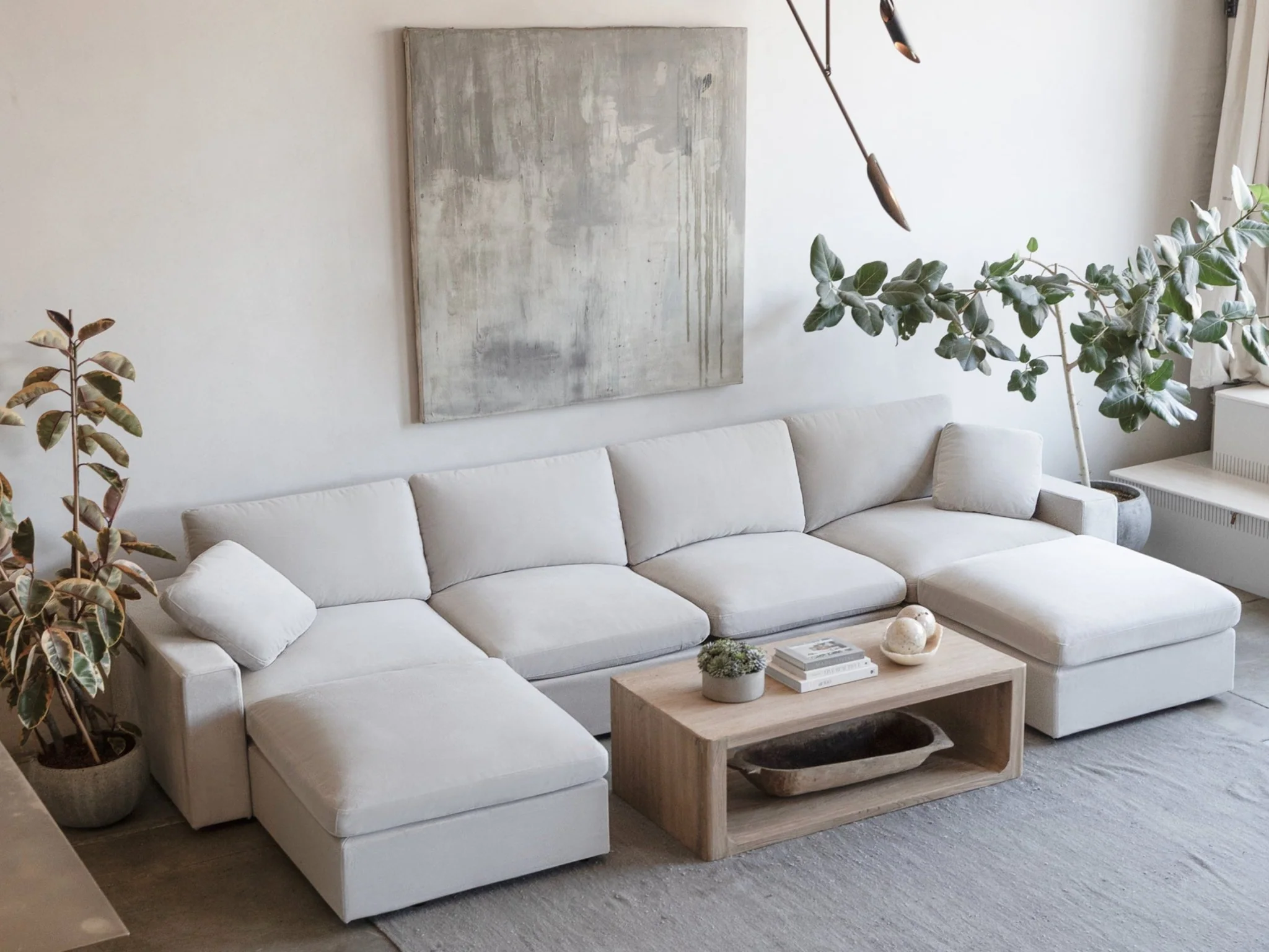 5-1 Sectional & Armchair Set