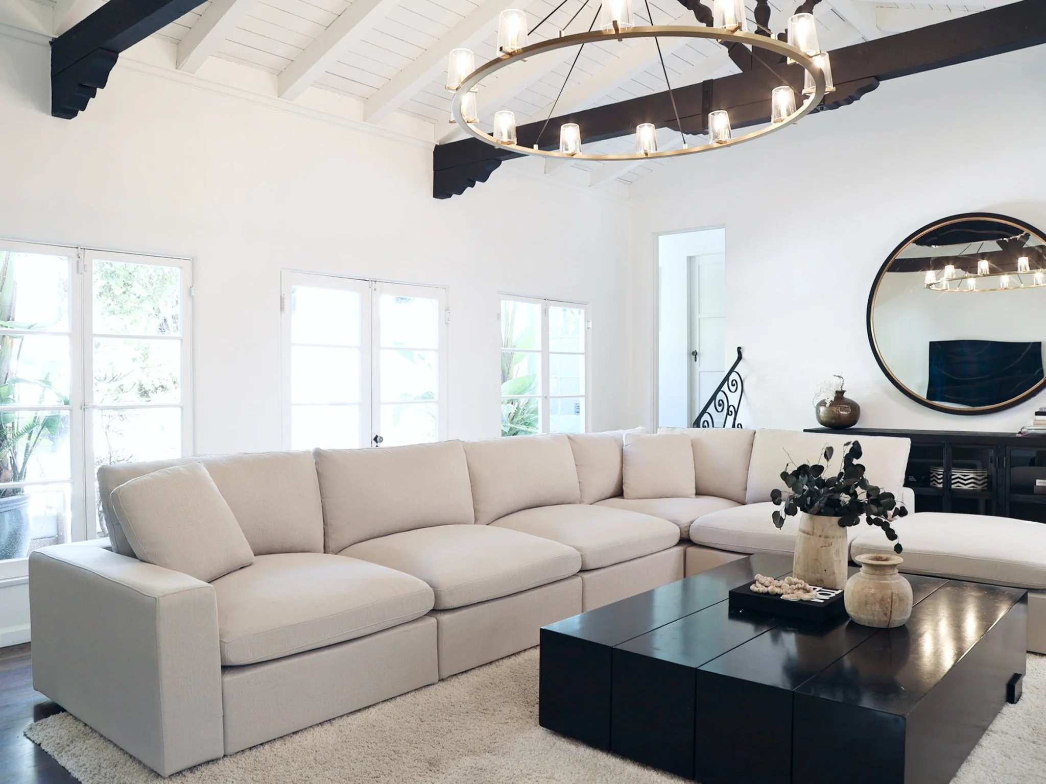 5-1 Sectional & Armchair Set
