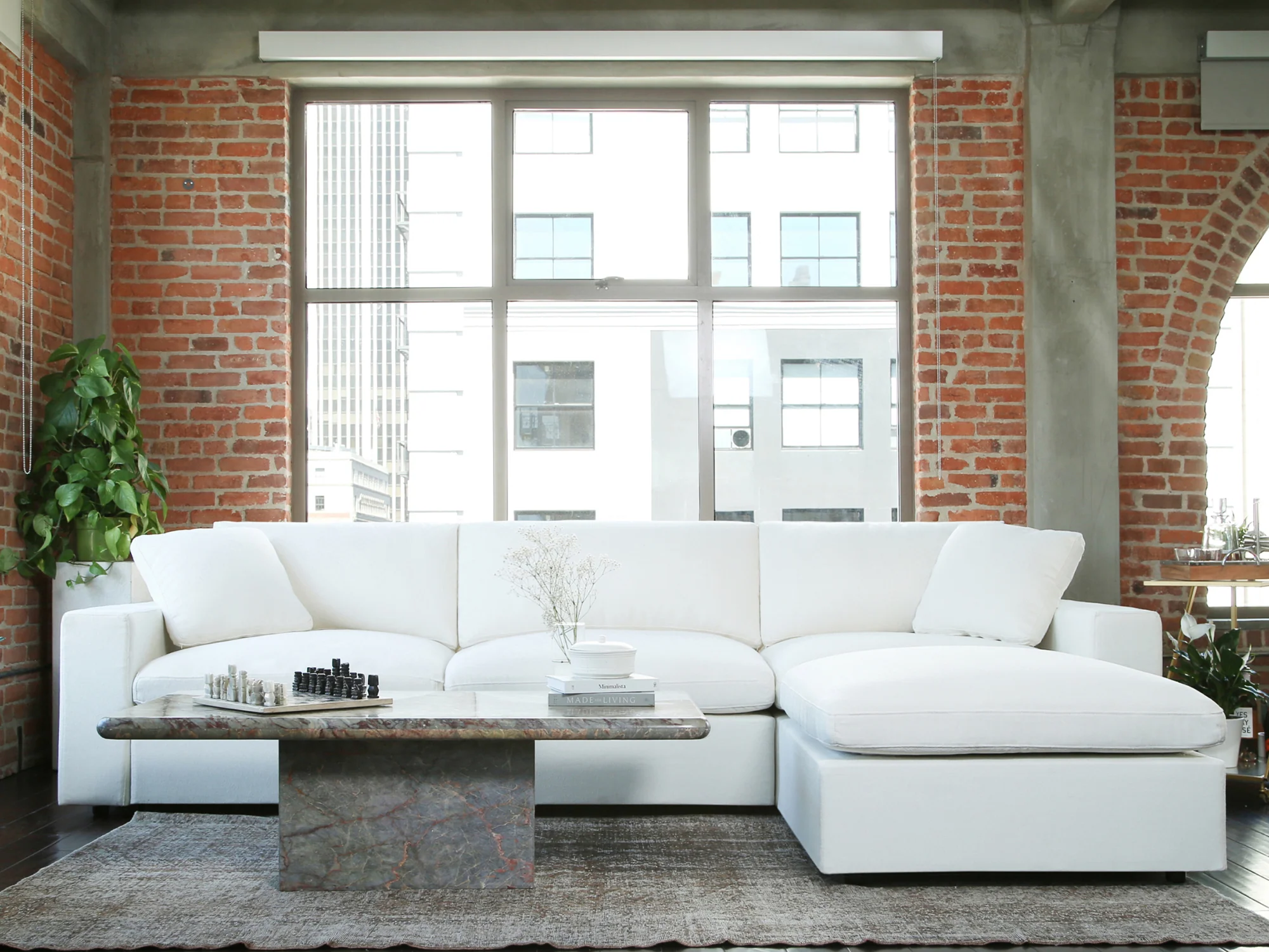 5-1 Sectional & Armchair Set
