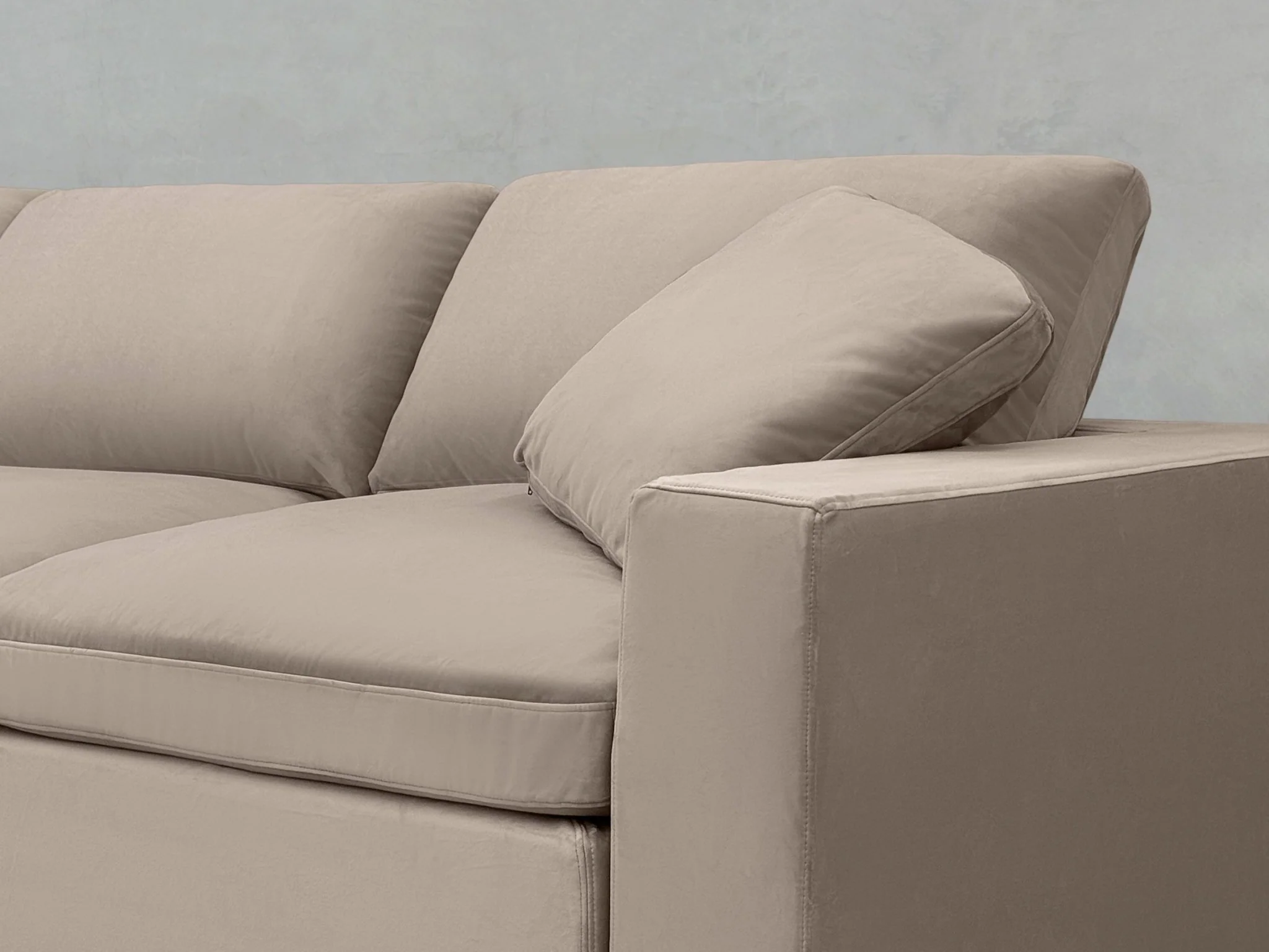 9-Seat Modular U-Sectional with Double Ottoman