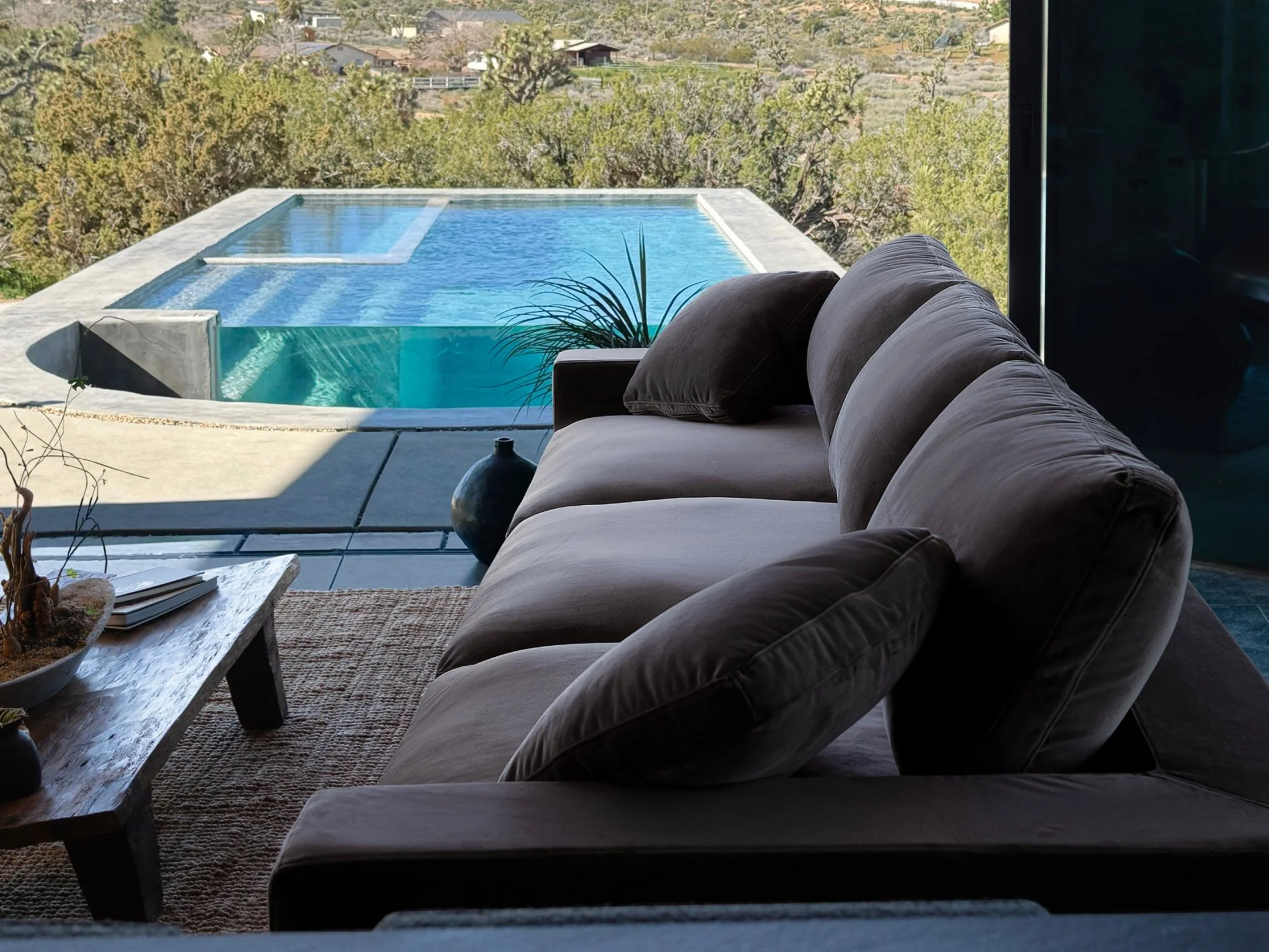 9-Seat Modular U-Sectional with Double Ottoman