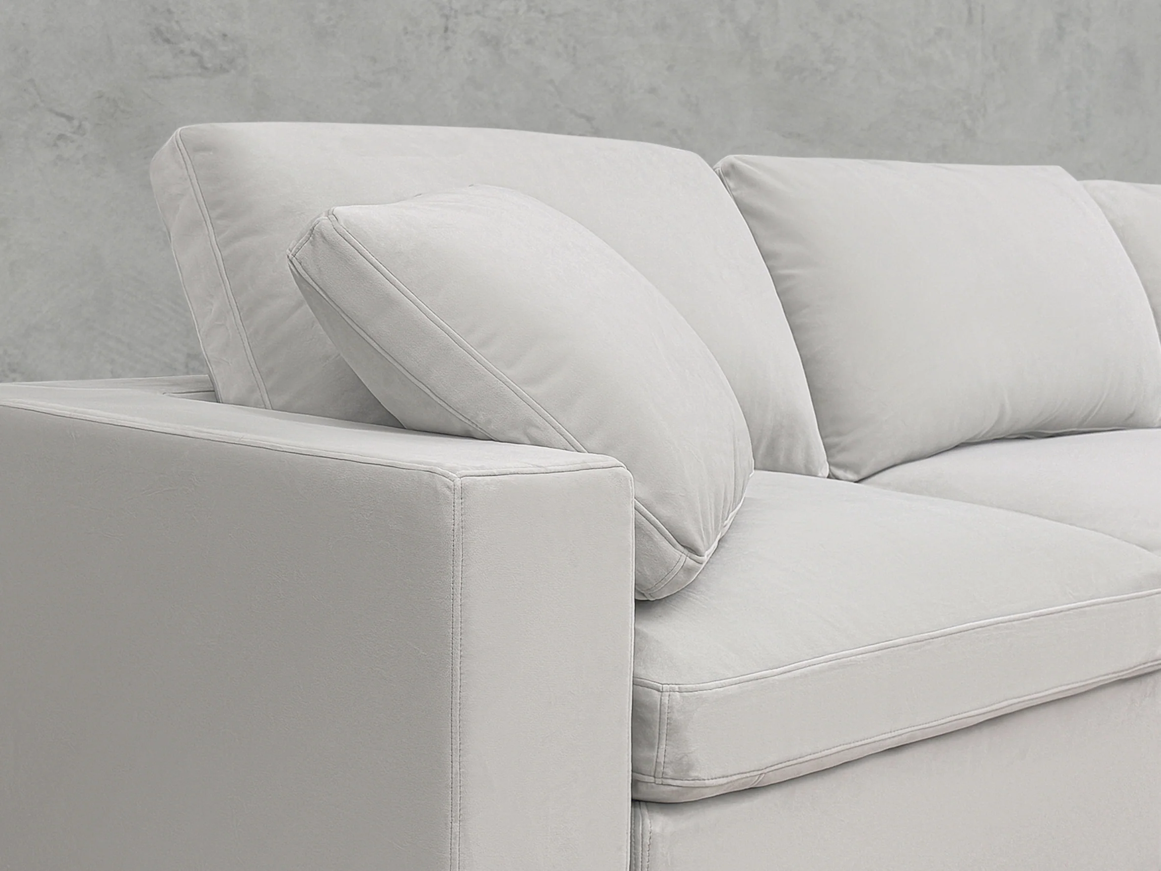 9-Seat Modular U-Sectional with Double Ottoman
