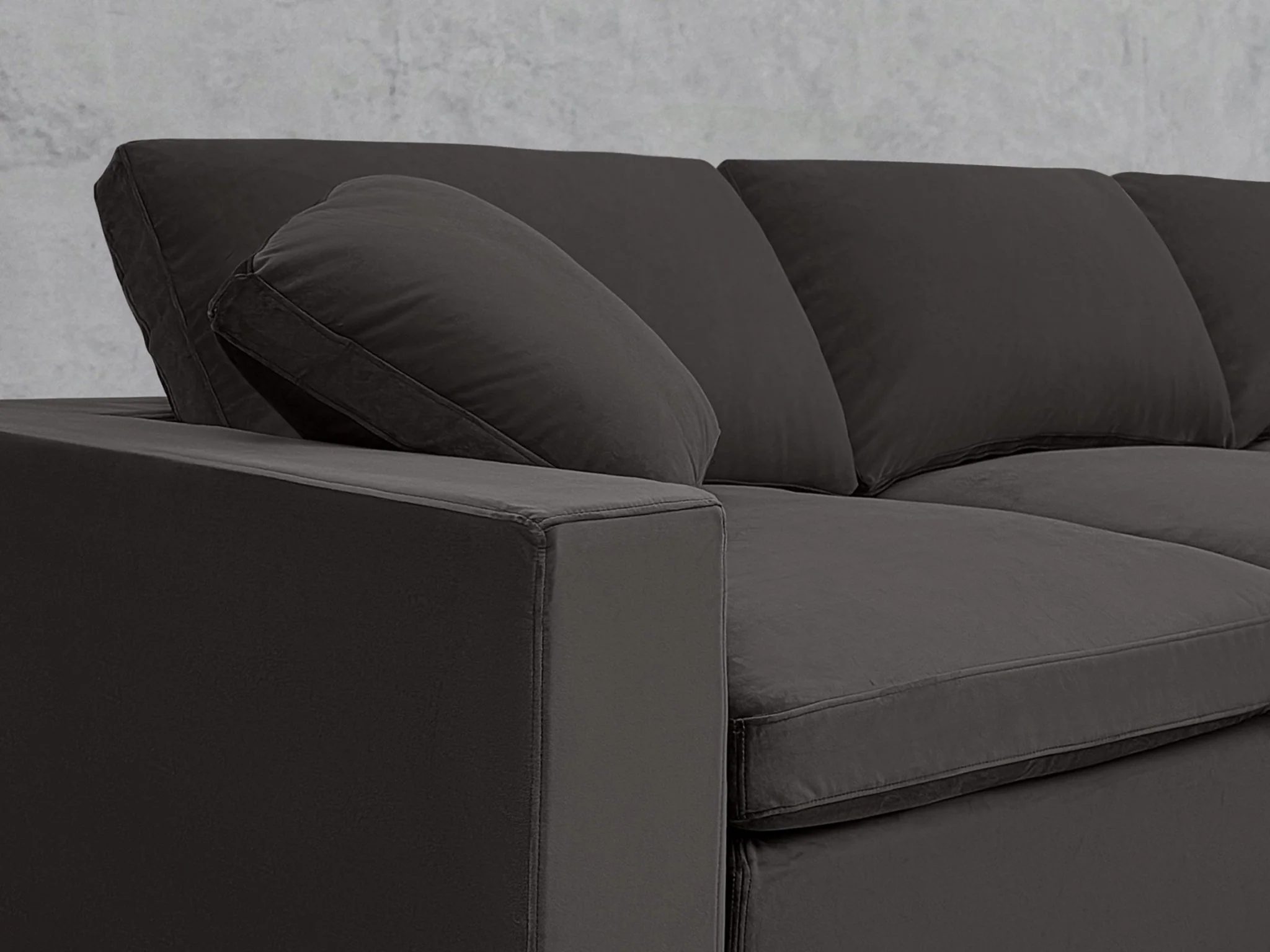 9-Seat Modular U-Sectional with Double Ottoman