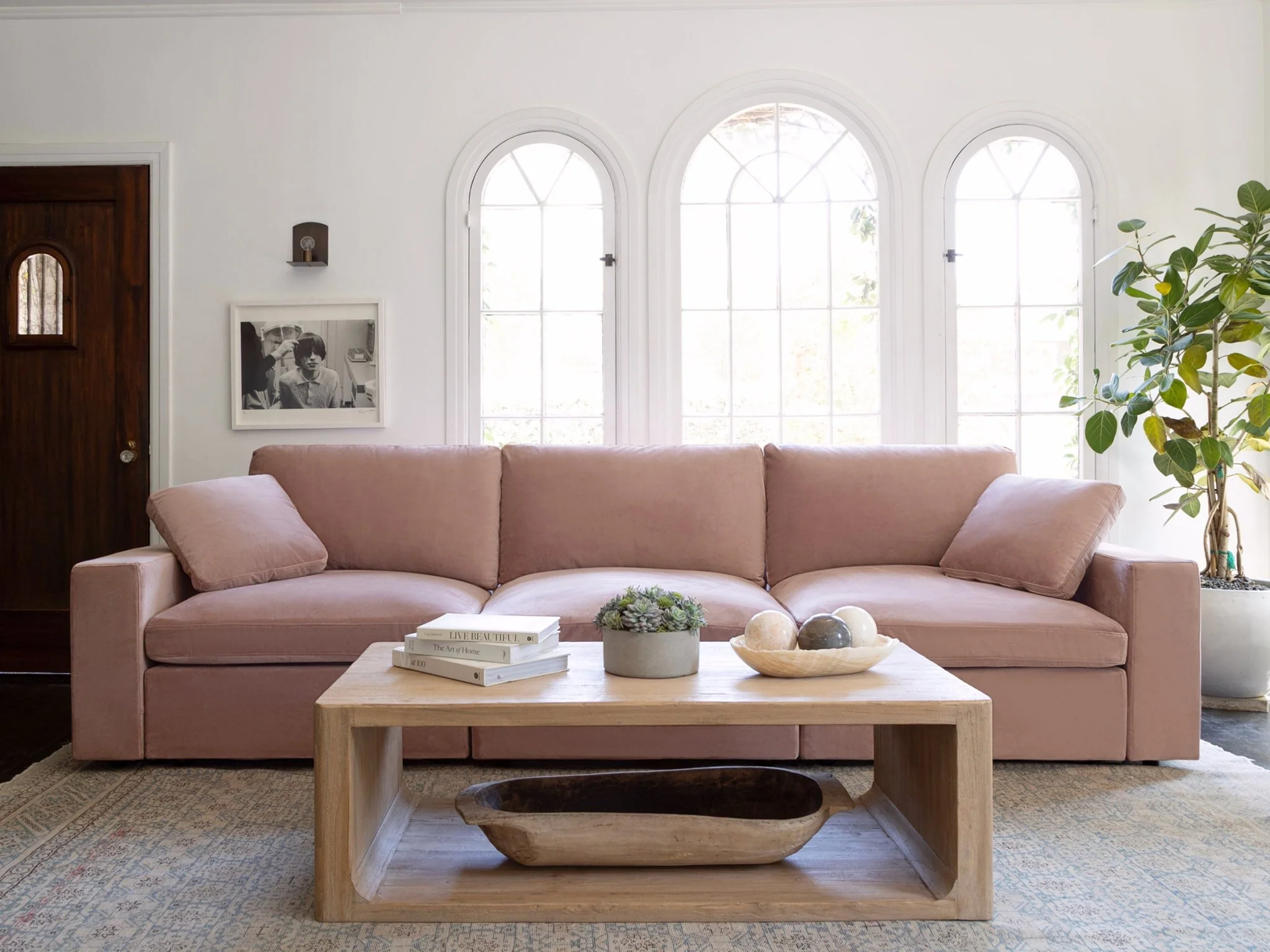 9-Seat Modular U-Sectional with Double Ottoman