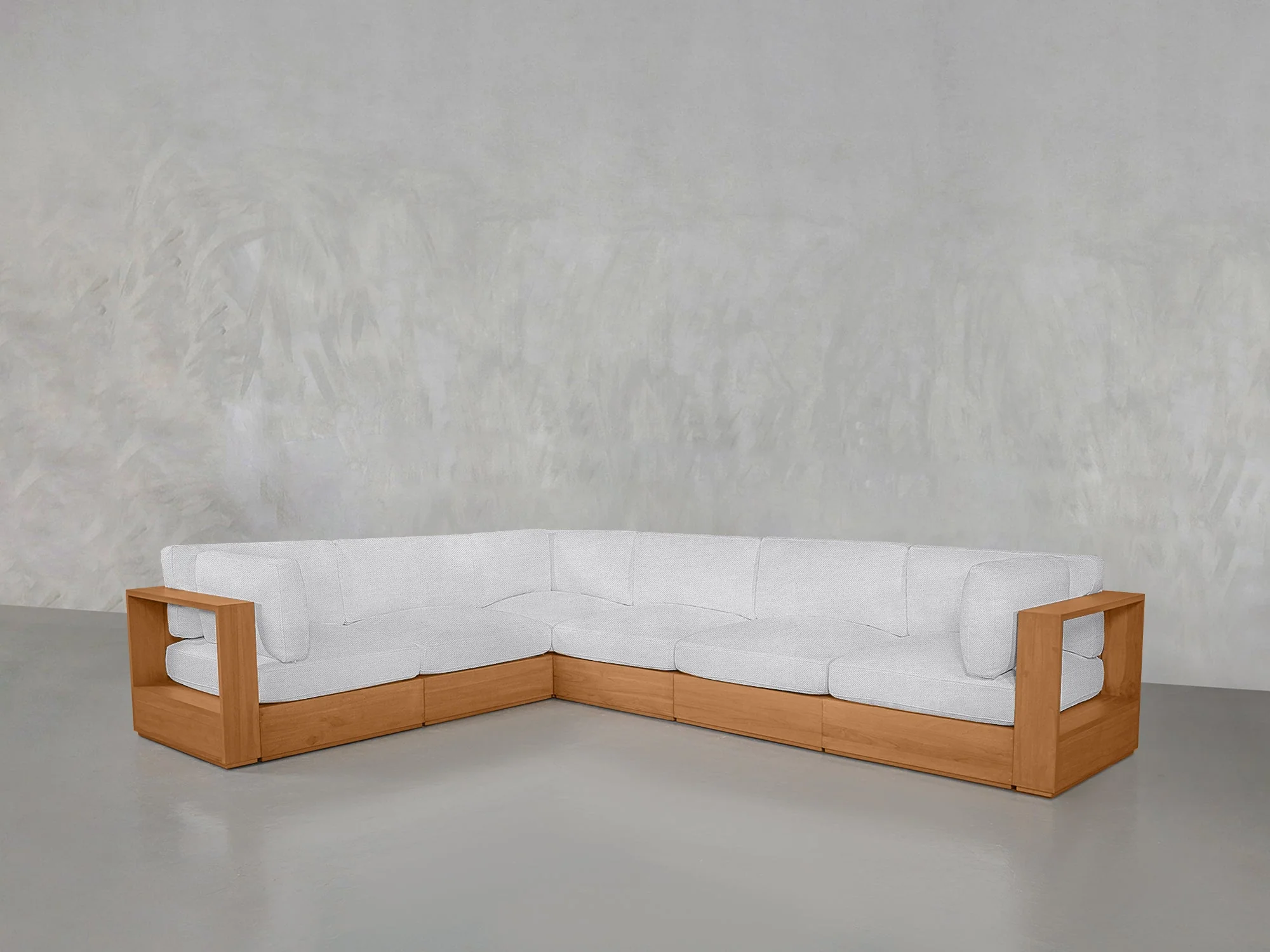 4349-6-seat-modular-corner-sectional-teak-outdoor-9.webp 6-Seat Modular Corner Sectional Teak Outdoor