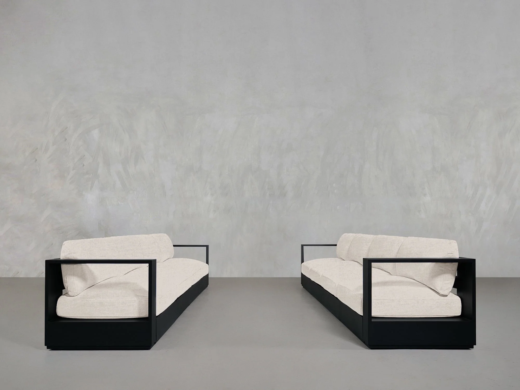 4-4 Sofa Set Aluminum Outdoor