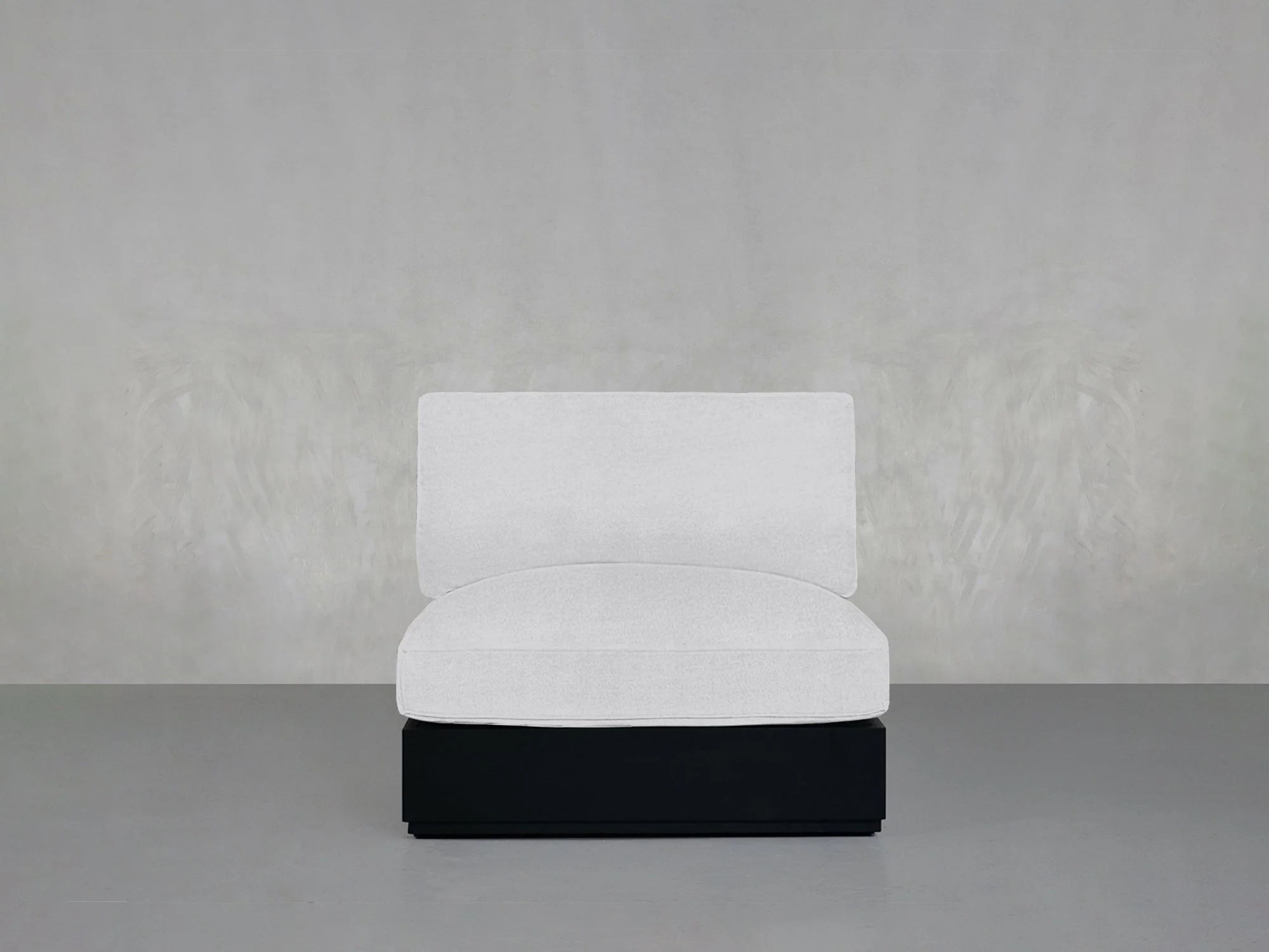 Armless Seat Aluminum Outdoor