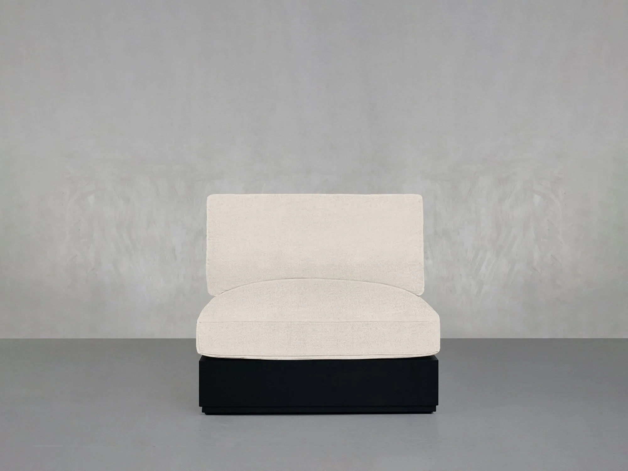Armless Seat Aluminum Outdoor