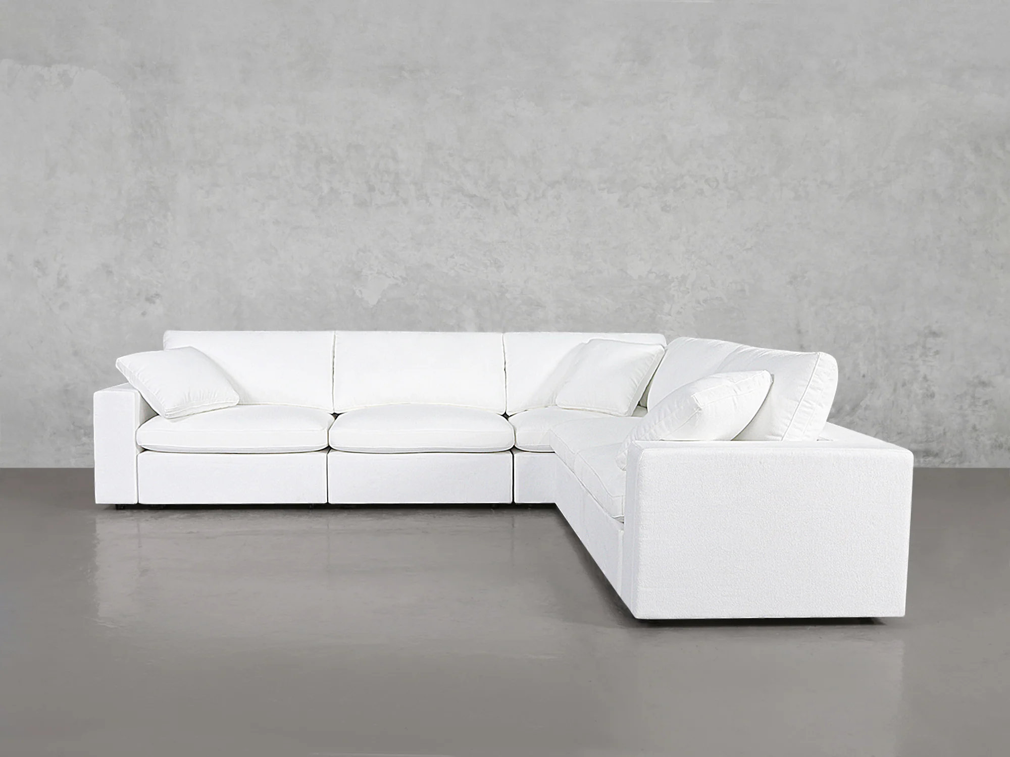 5-Seat Modular Corner Right Sectional