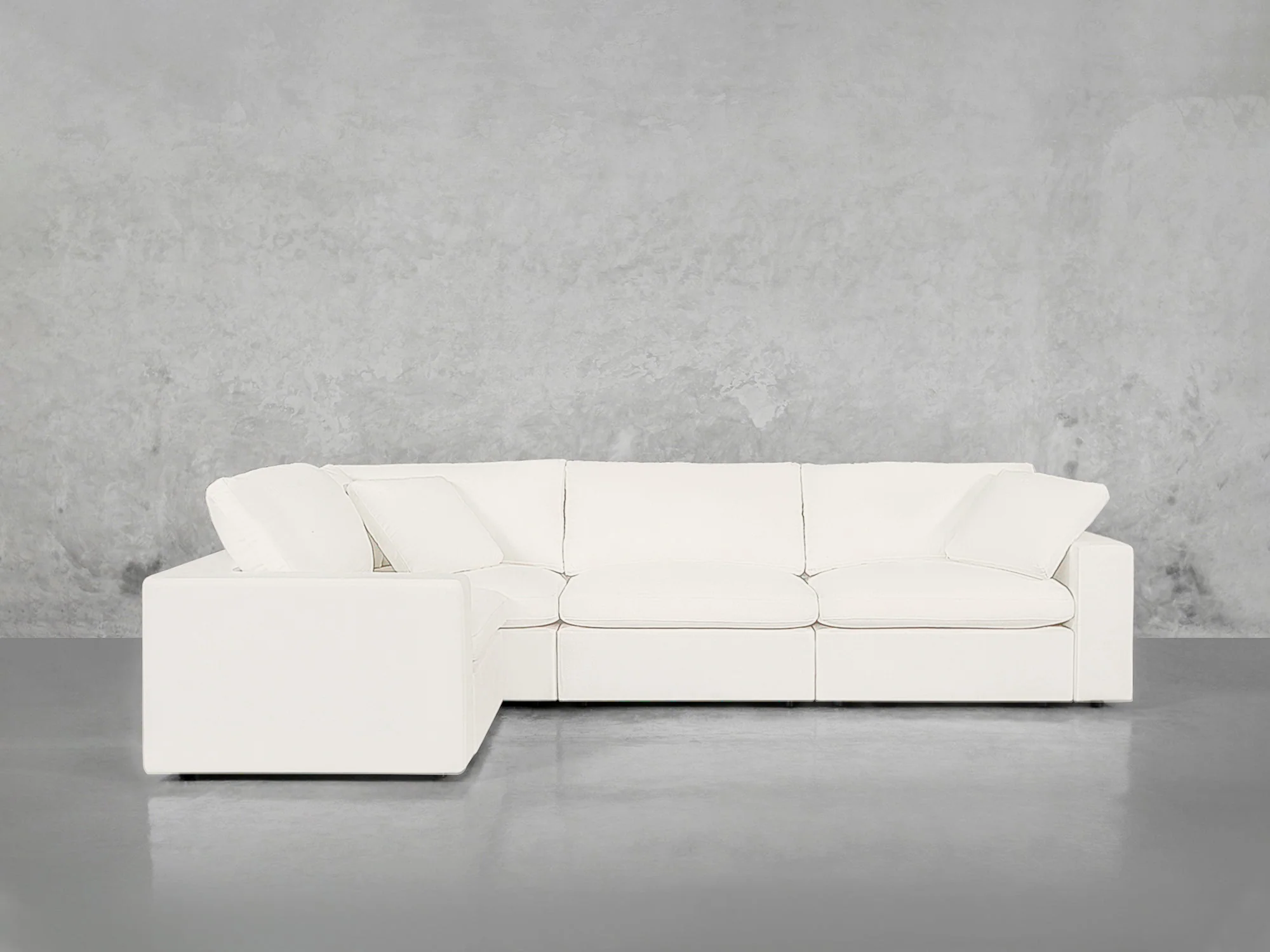 4-Seat Modular Corner Right Sectional