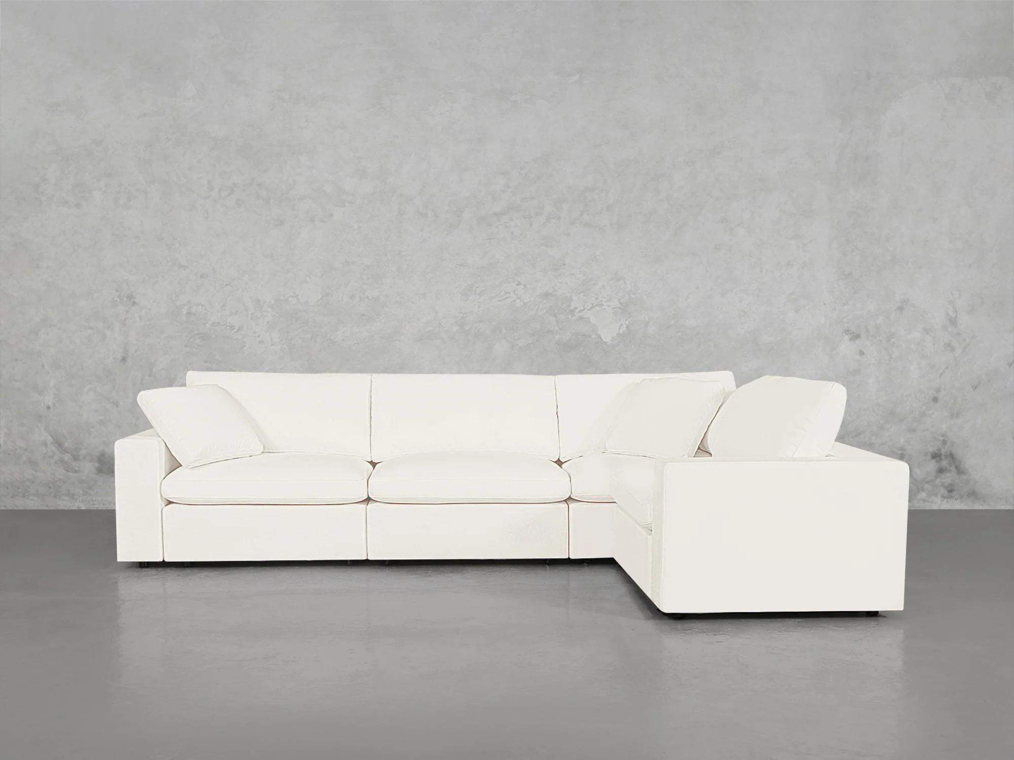 4-Seat Modular Corner Right Sectional