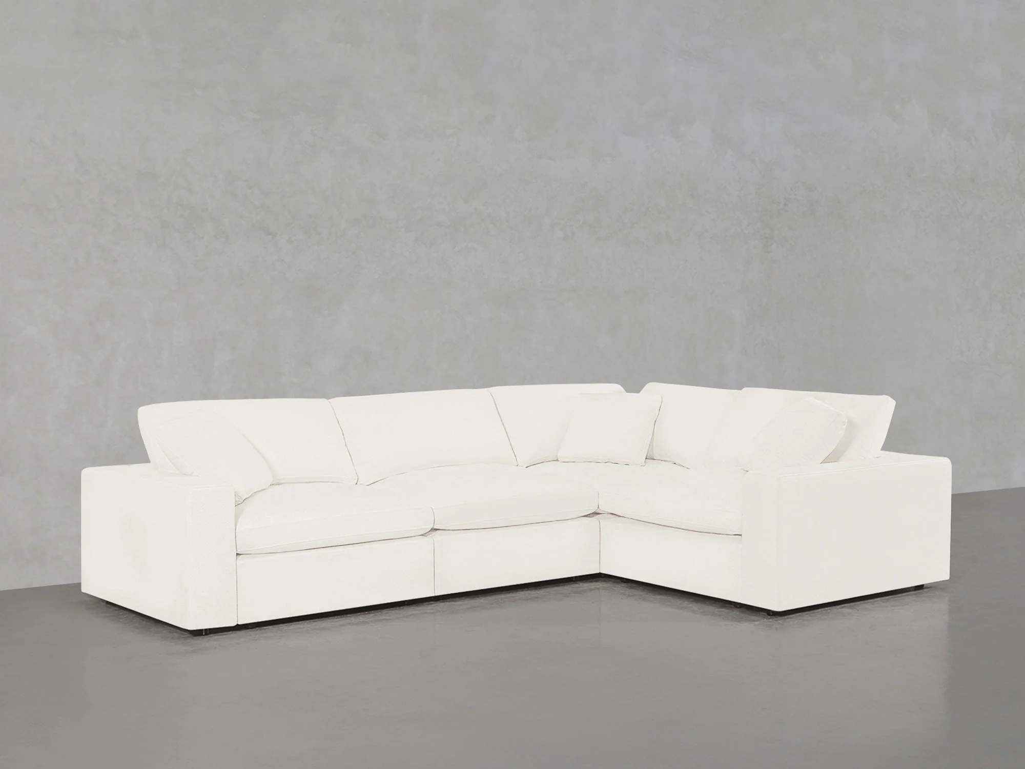 4-Seat Modular Corner Right Sectional
