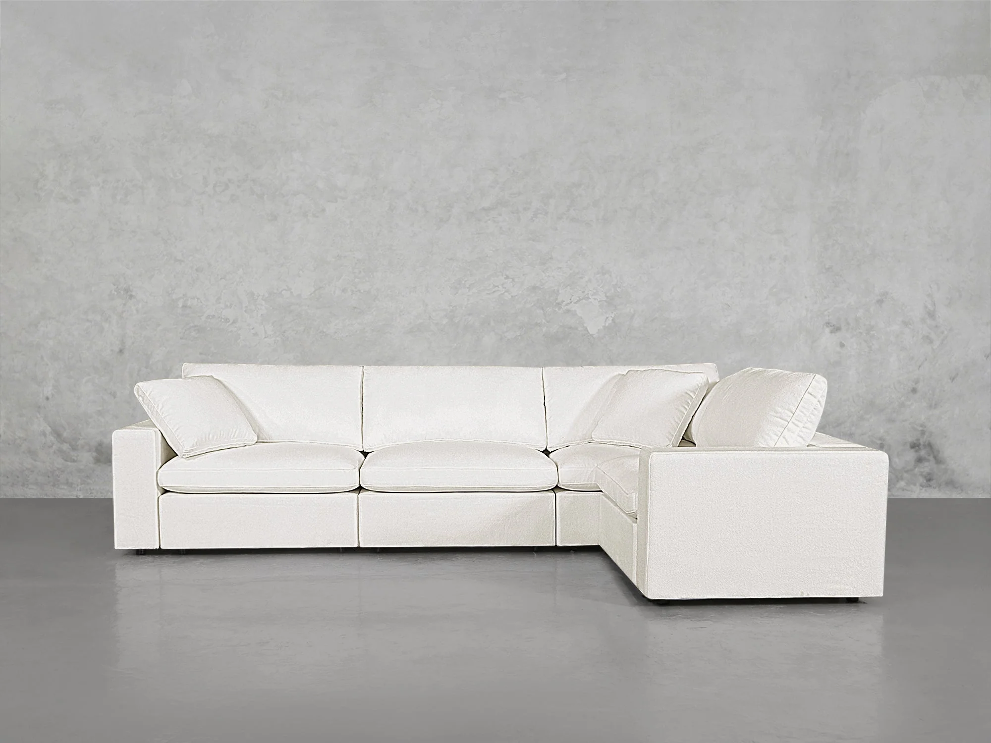 4-Seat Modular Corner Right Sectional