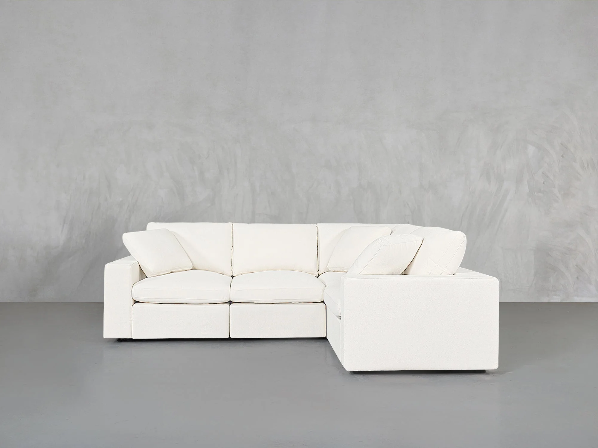 4-Seat Modular Corner Right Sectional