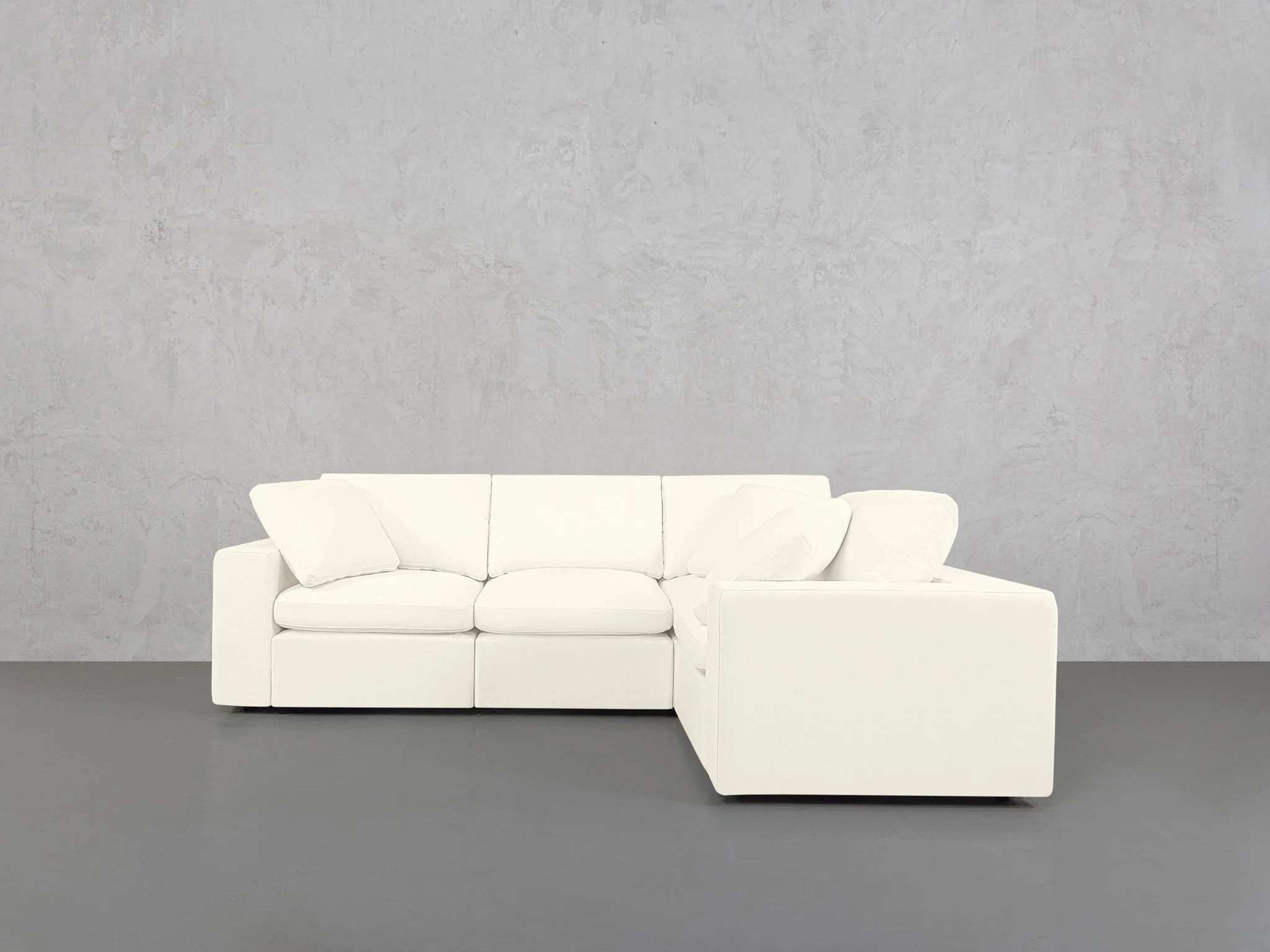 4-Seat Modular Corner Right Sectional