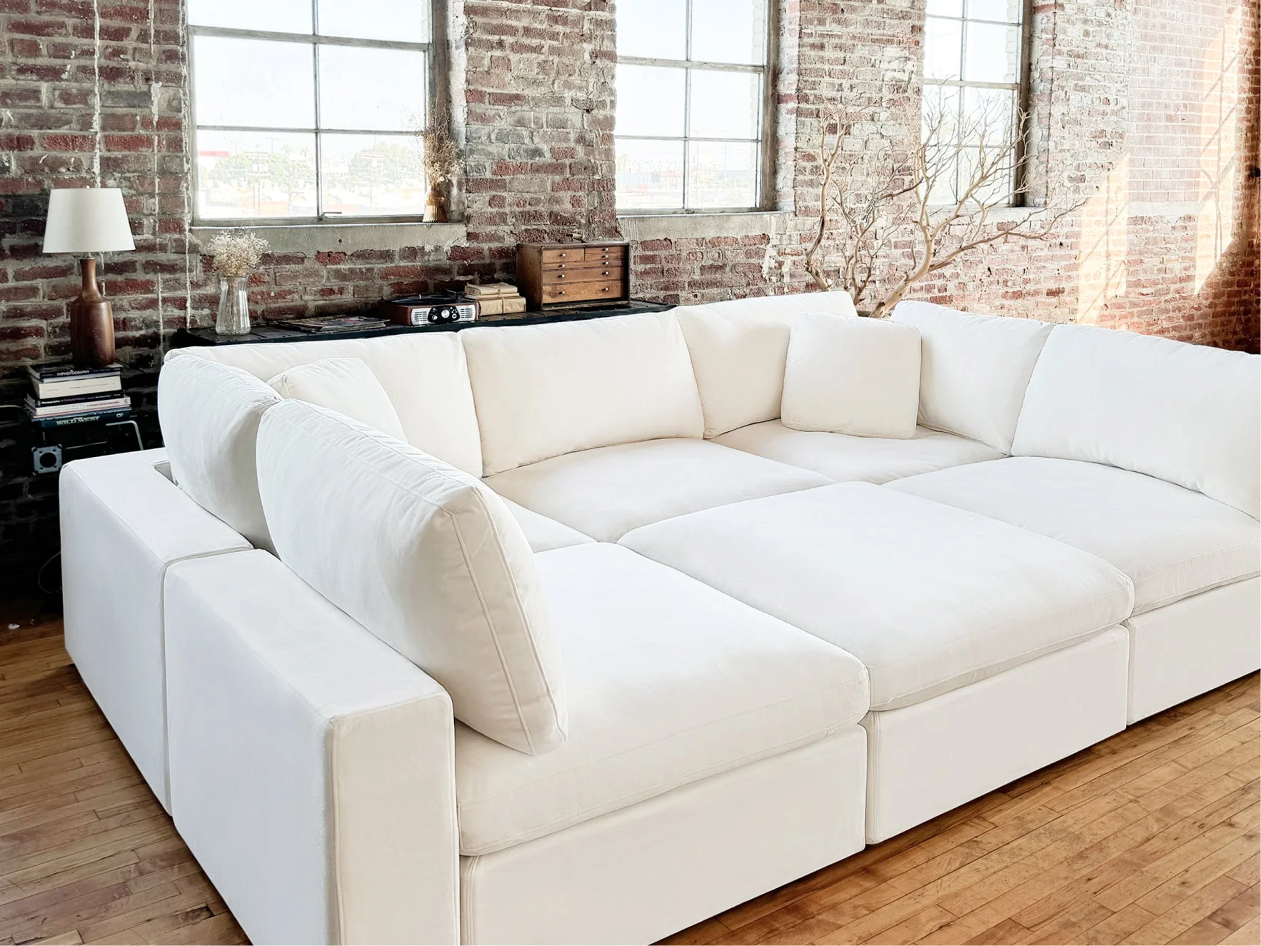 4-Seat Modular Corner Right Sectional