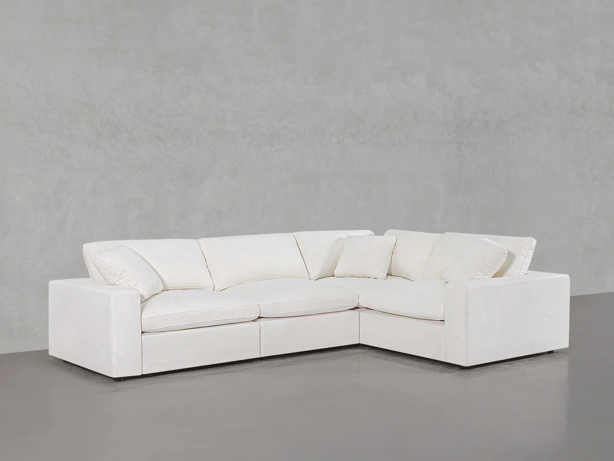 4-Seat Modular Corner Right Sectional