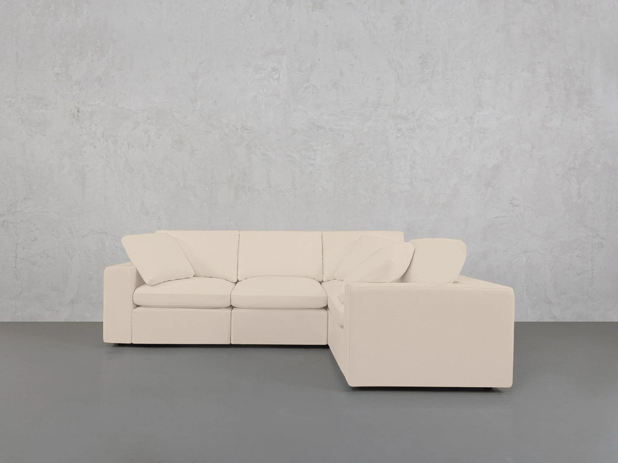 4-Seat Modular Corner Right Sectional