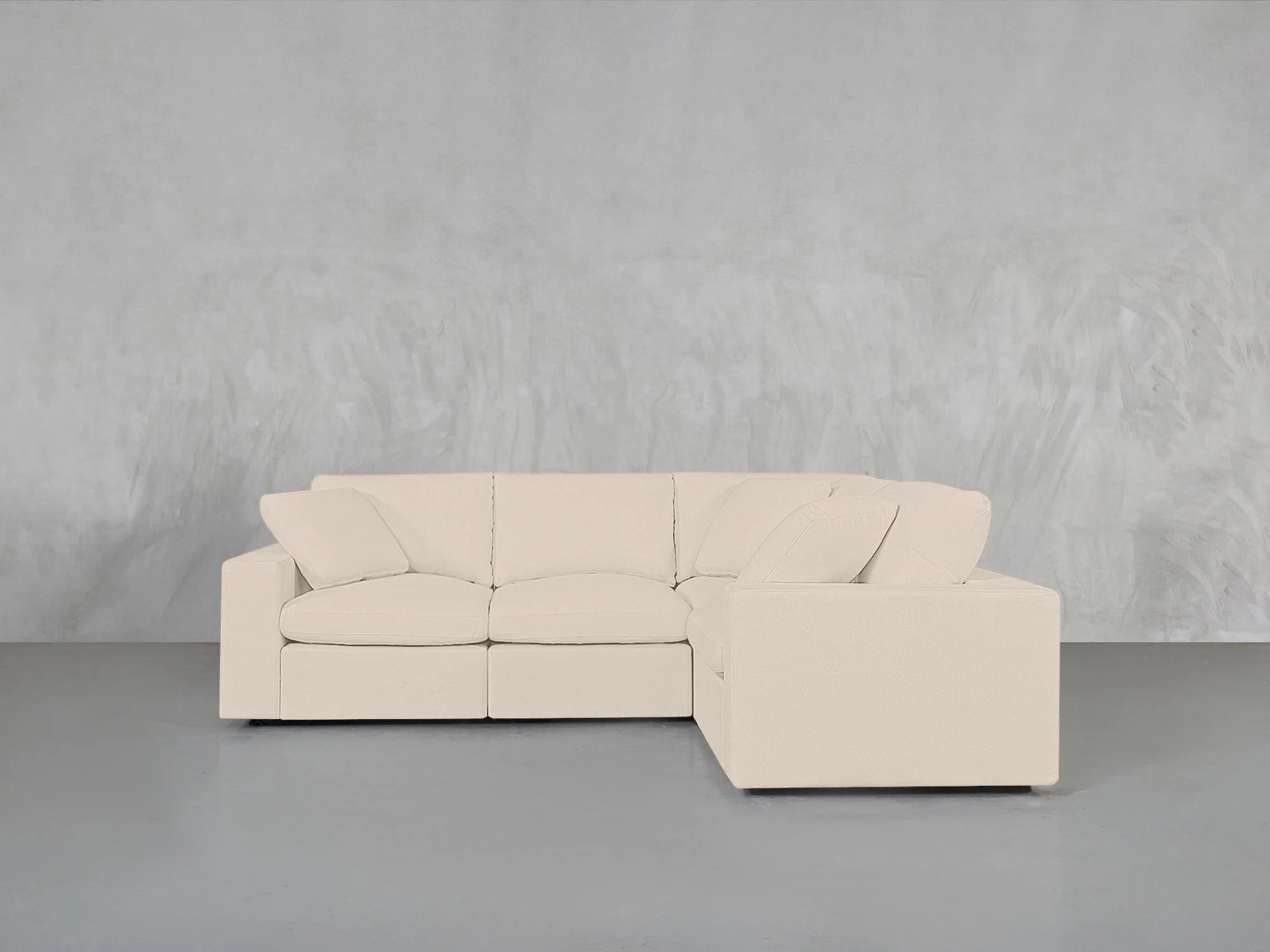 4-Seat Modular Corner Right Sectional