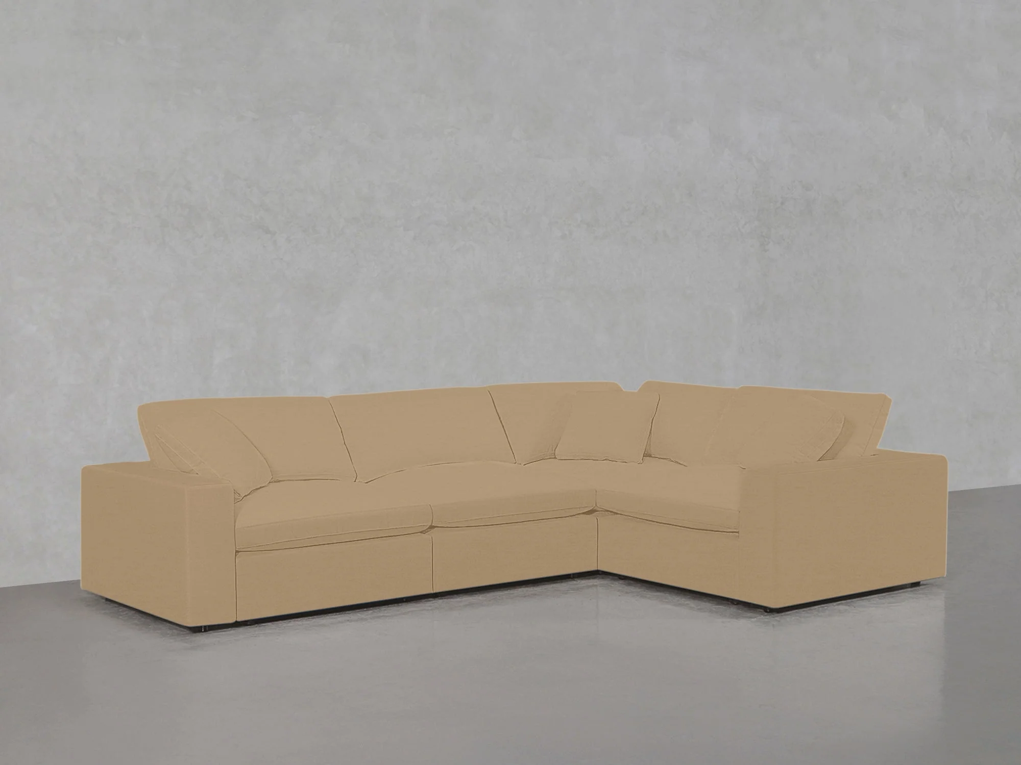 4-Seat Modular Corner Right Sectional