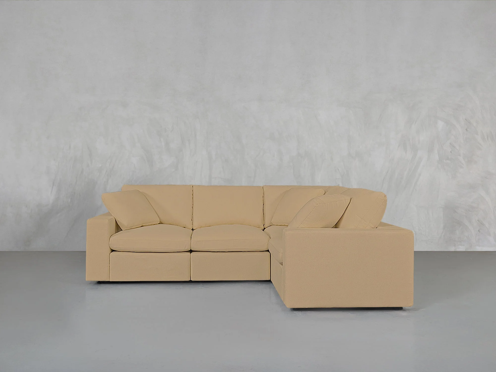 4-Seat Modular Corner Right Sectional