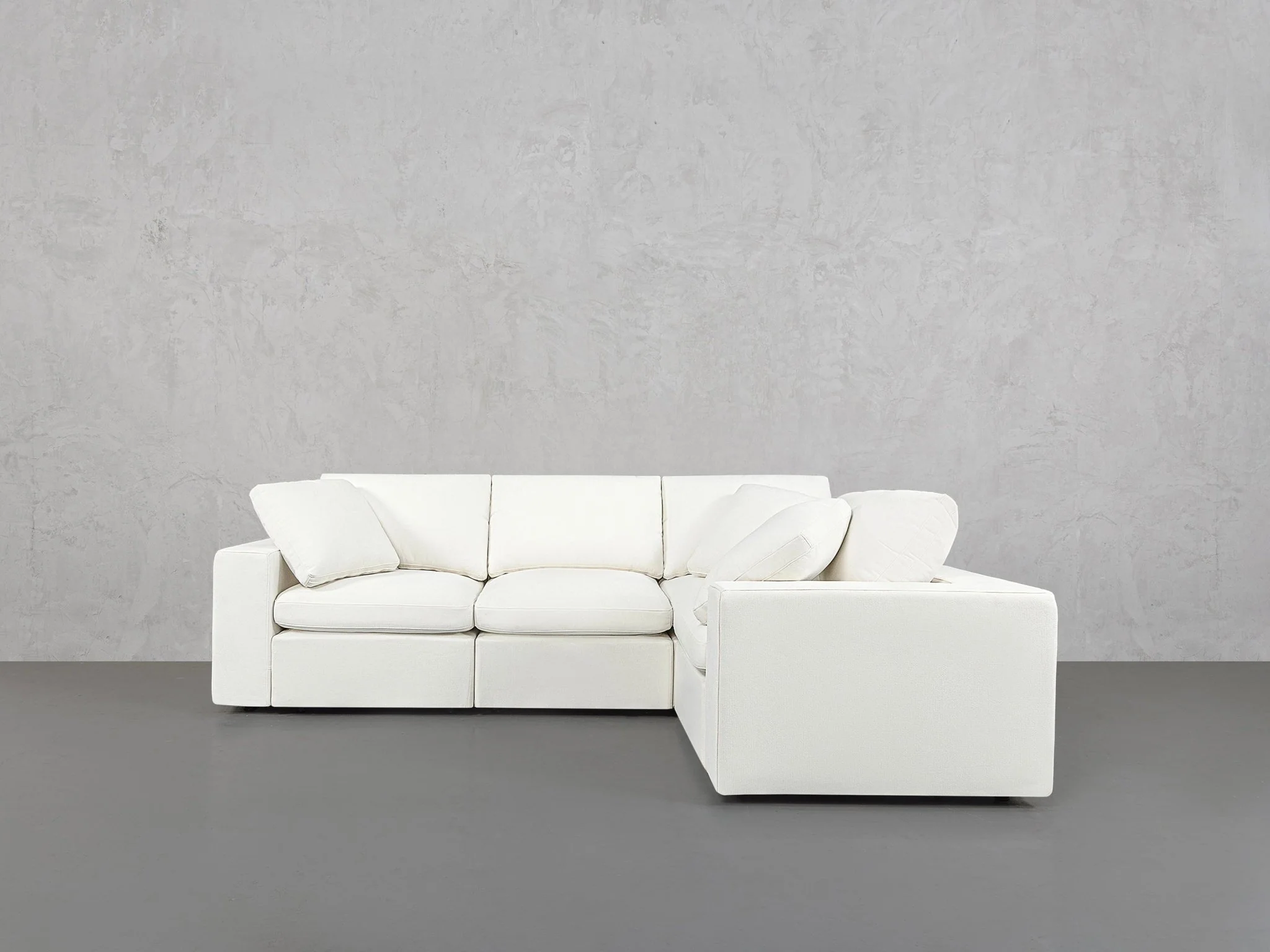 4-Seat Modular Corner Right Sectional