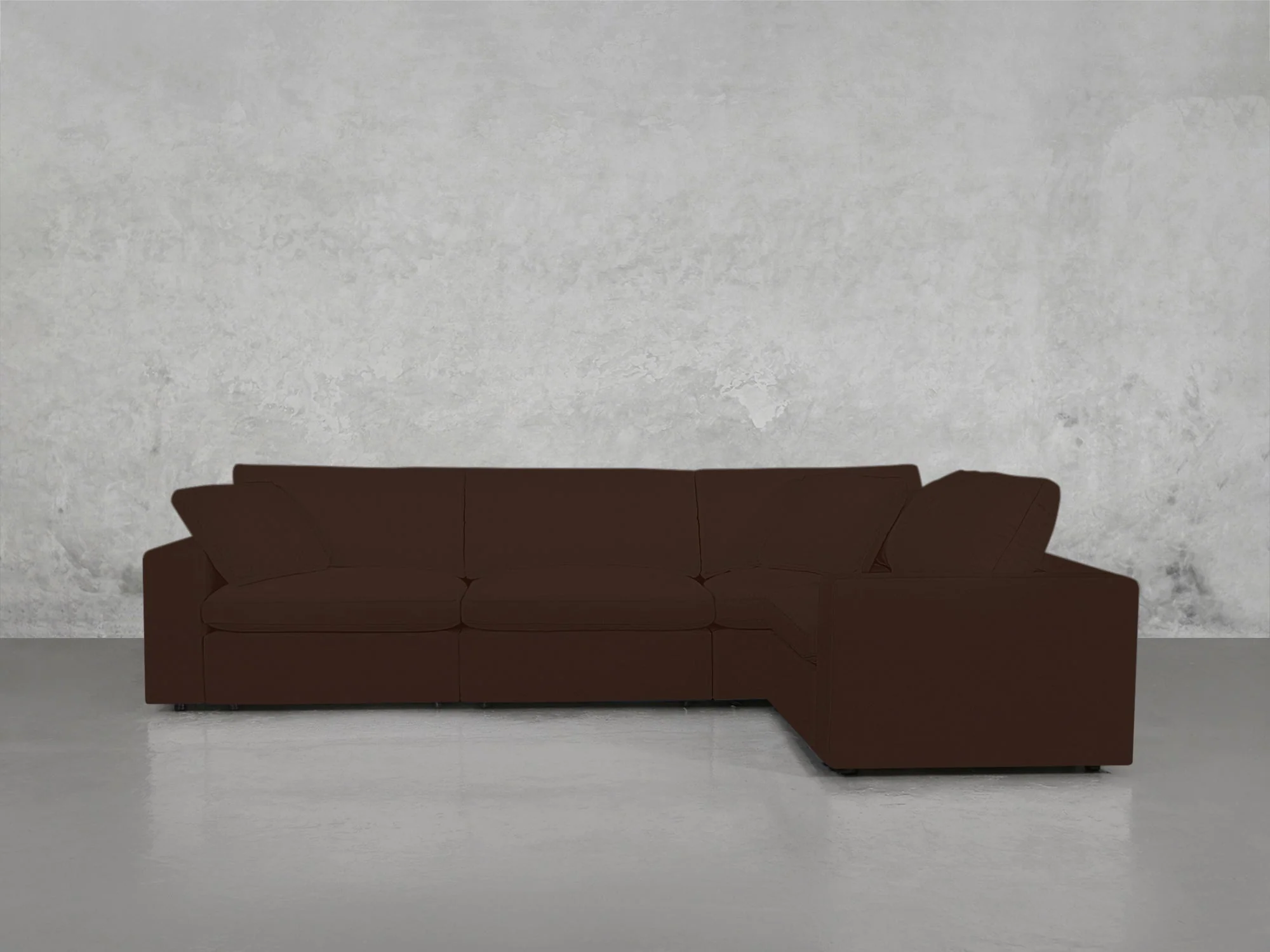 4-Seat Modular Corner Right Sectional