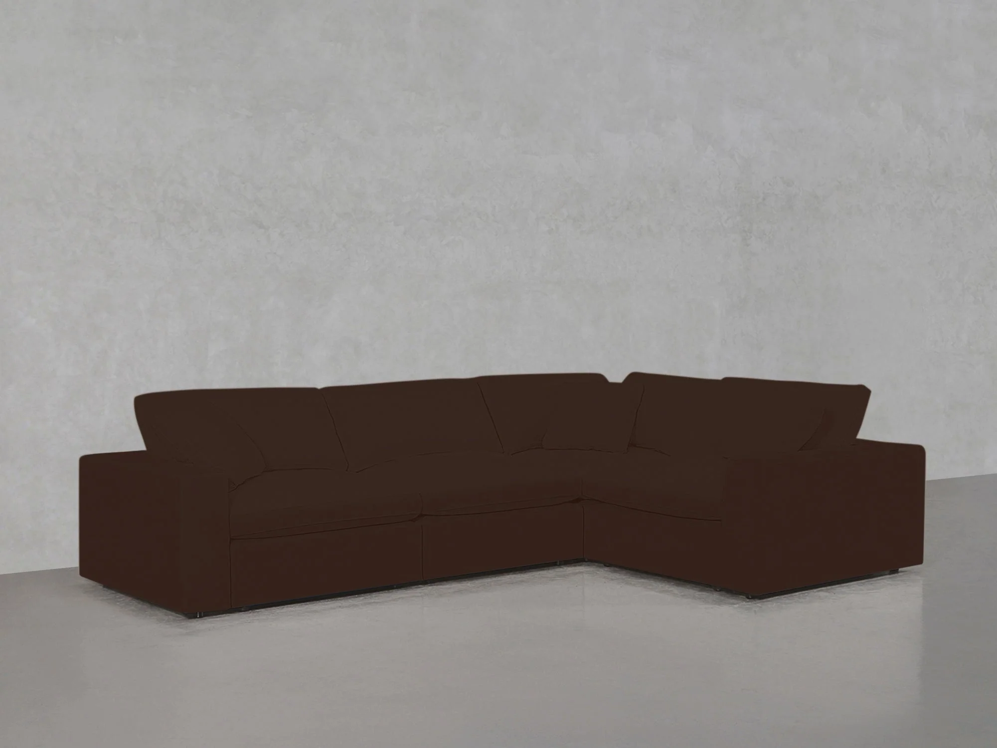 4-Seat Modular Corner Right Sectional