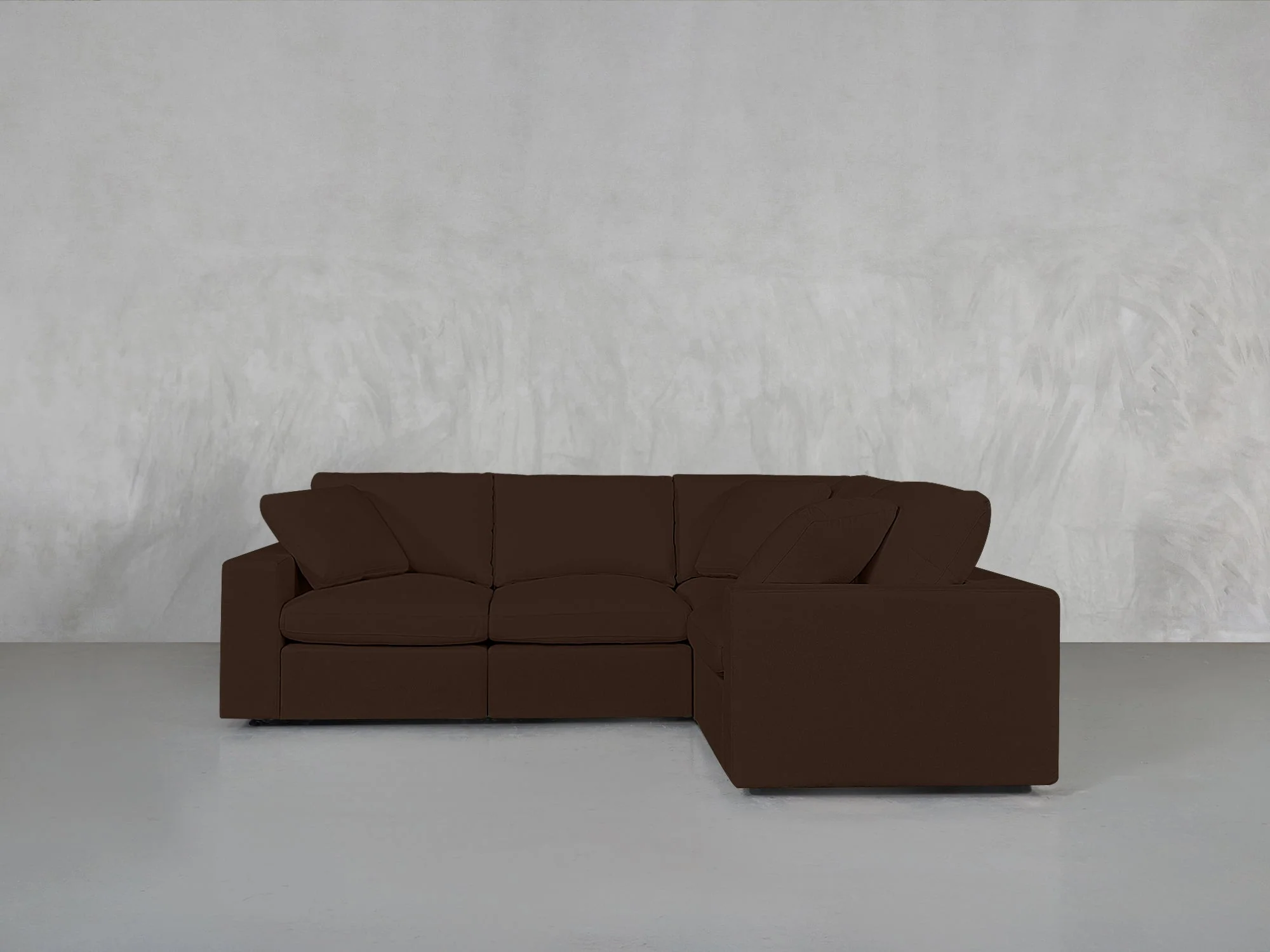 4-Seat Modular Corner Right Sectional