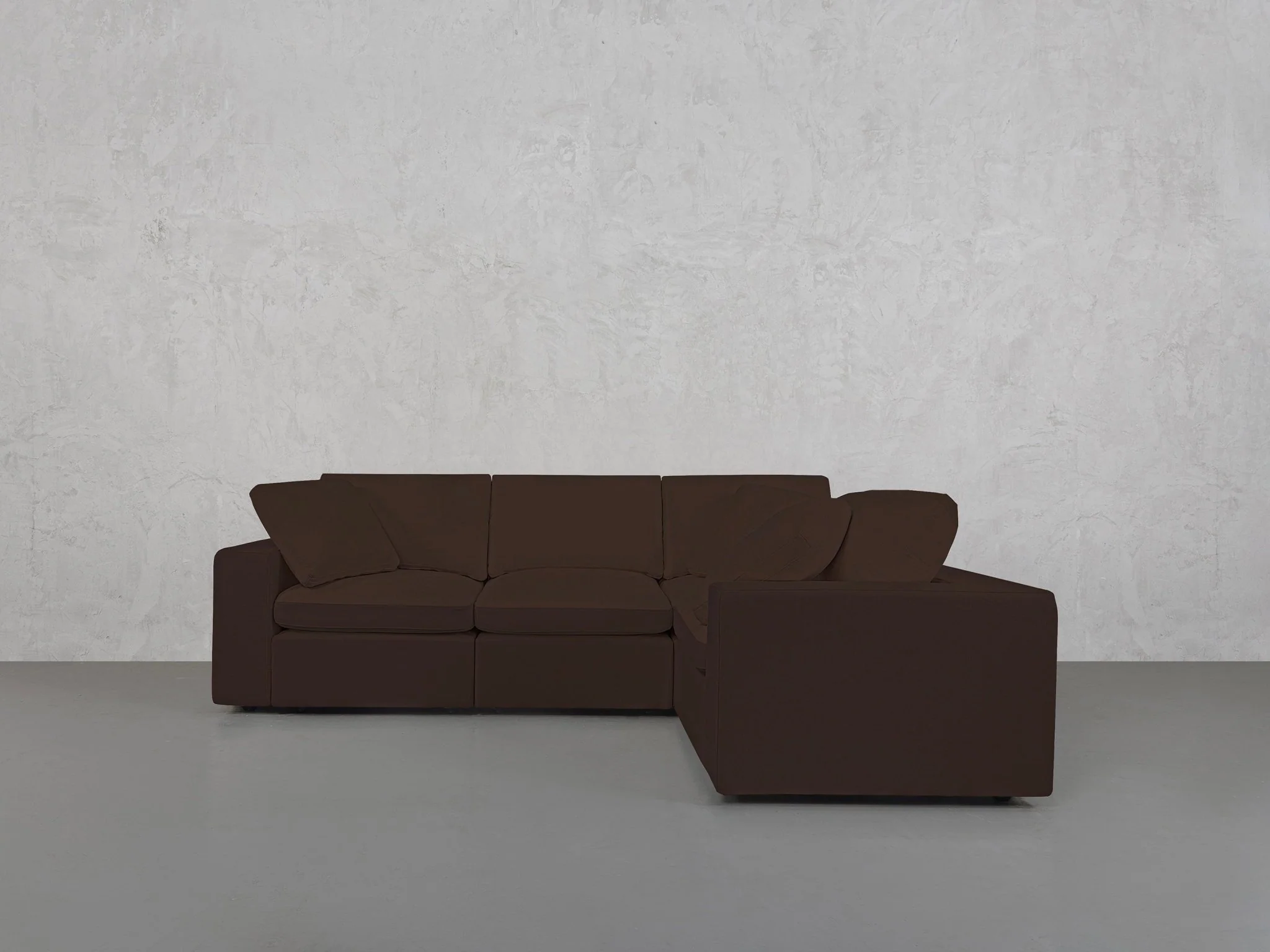 4-Seat Modular Corner Right Sectional