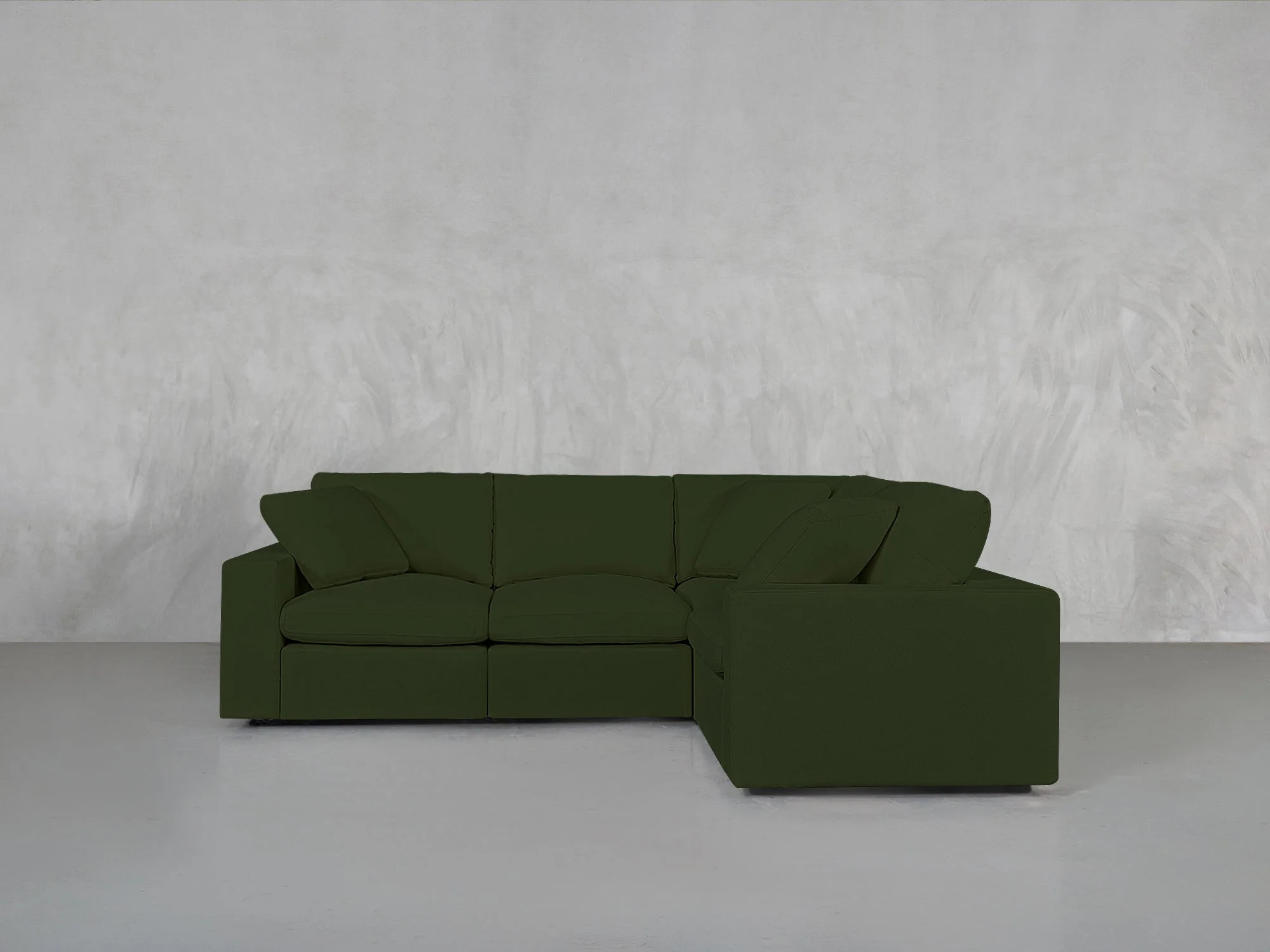 4-Seat Modular Corner Right Sectional