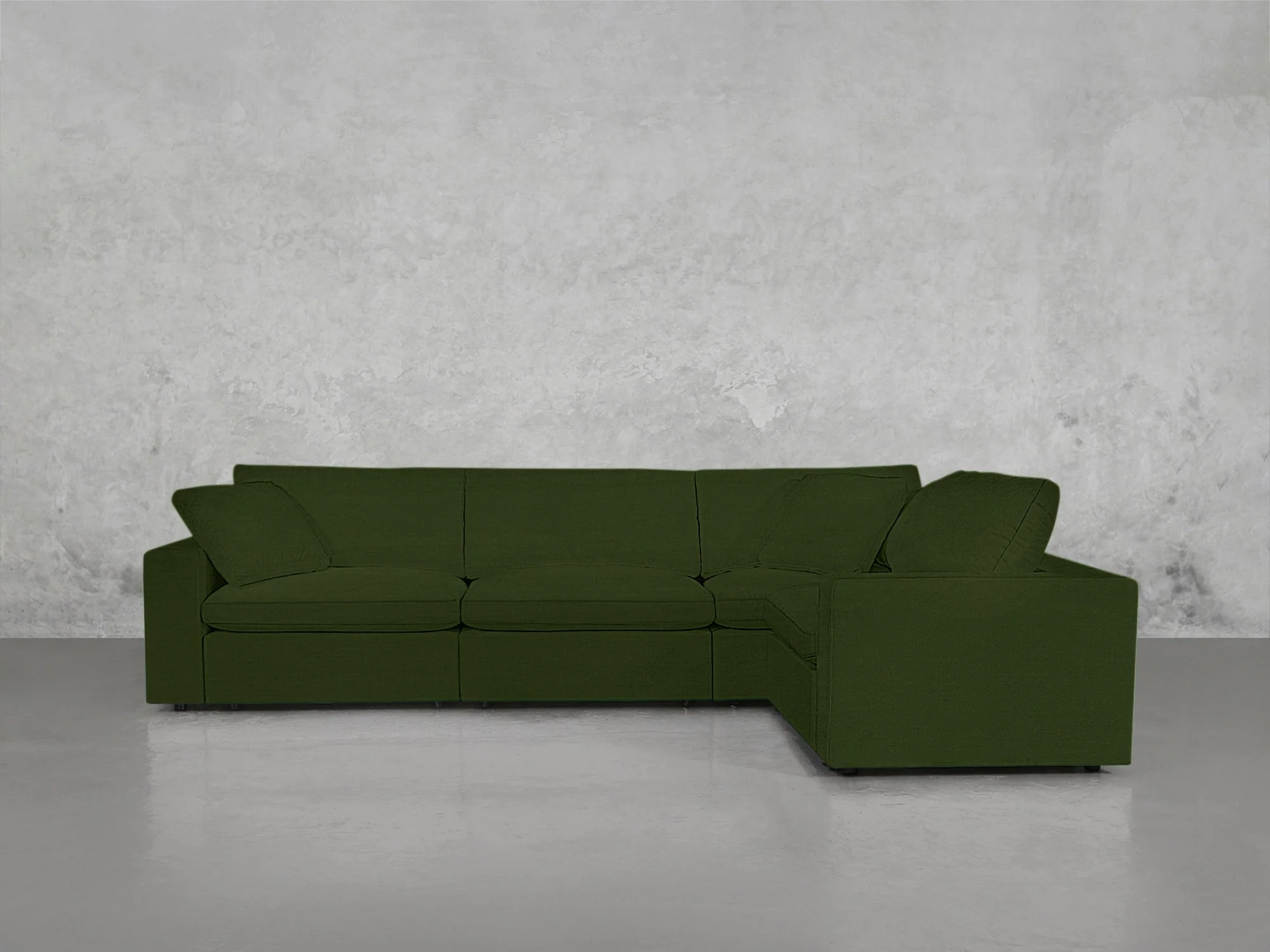 4-Seat Modular Corner Right Sectional