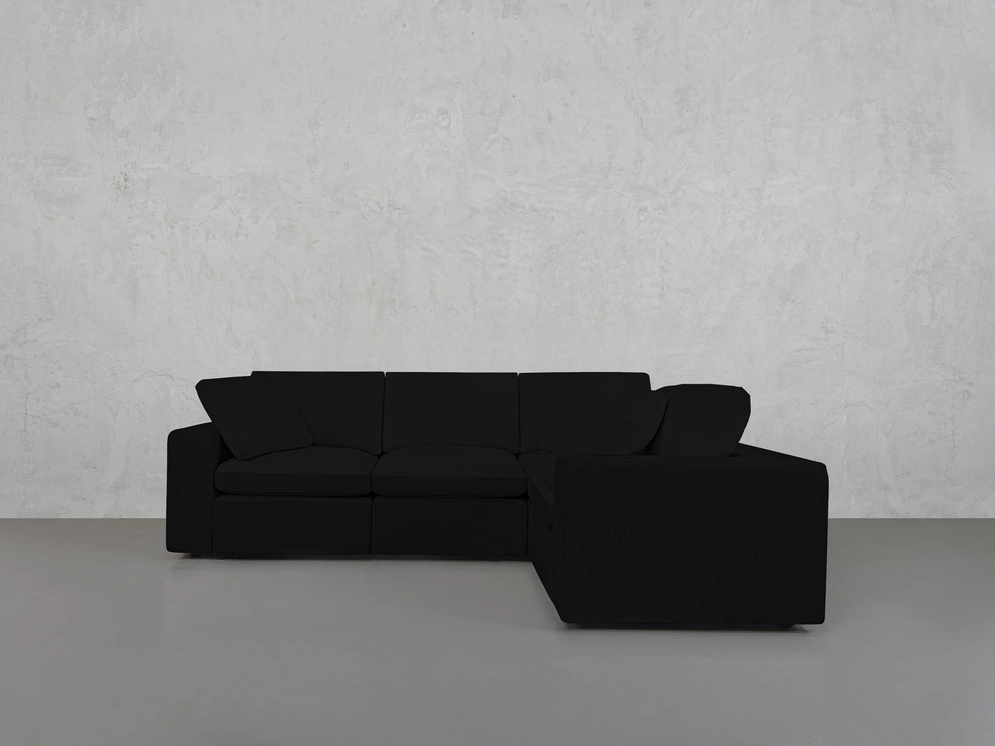 4-Seat Modular Corner Right Sectional