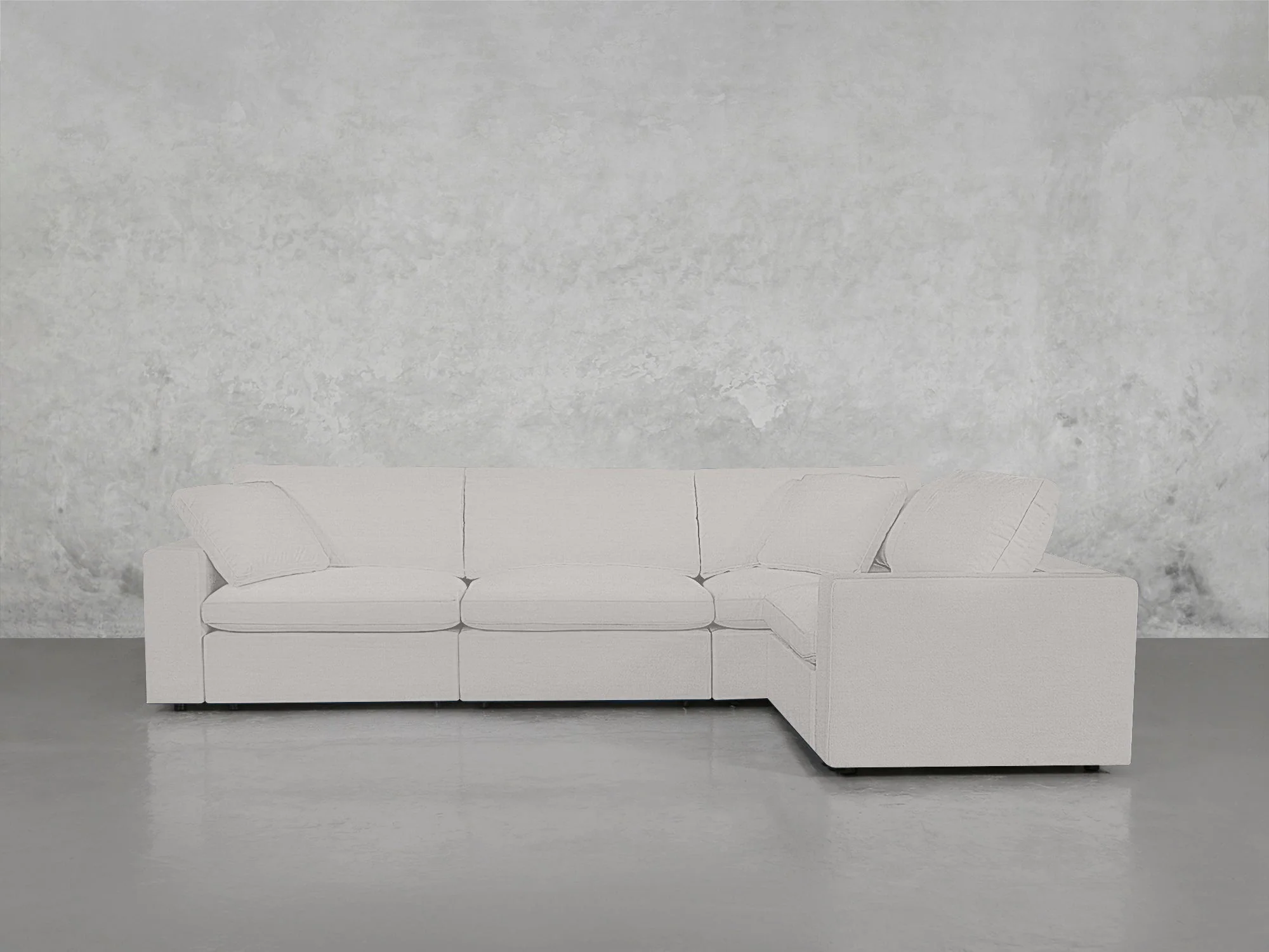 4-Seat Modular Corner Right Sectional