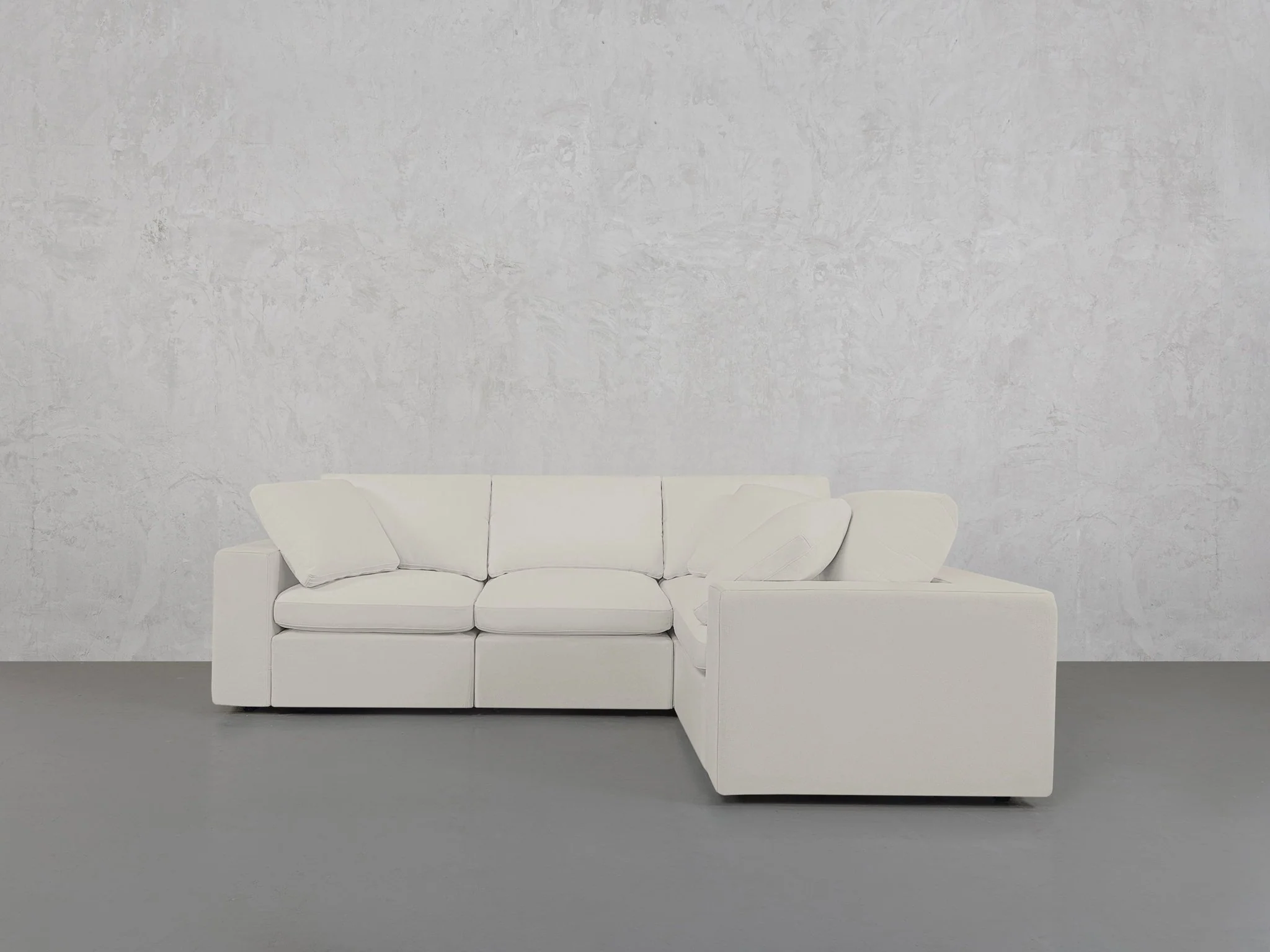 4-Seat Modular Corner Right Sectional