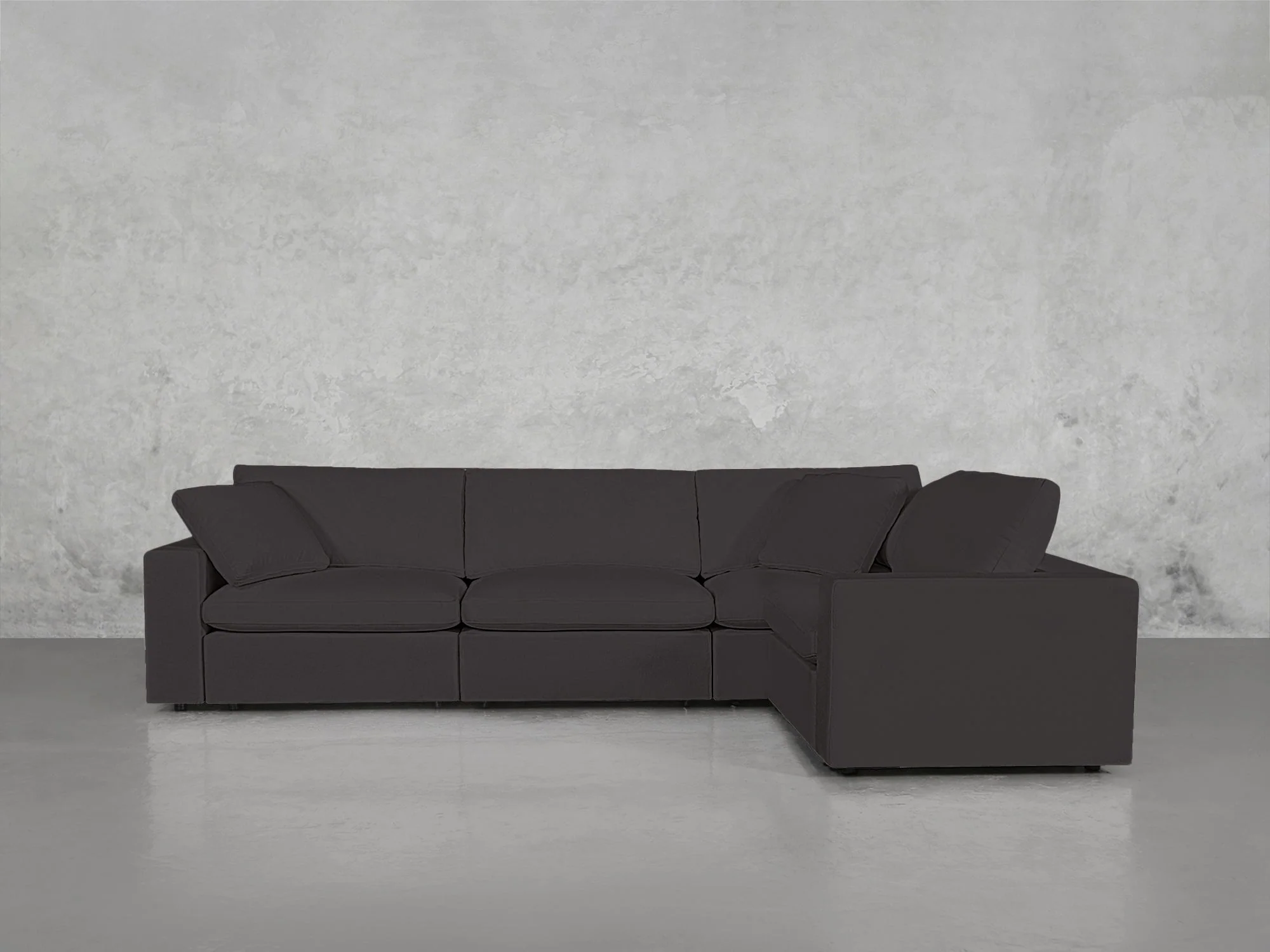 4-Seat Modular Corner Right Sectional