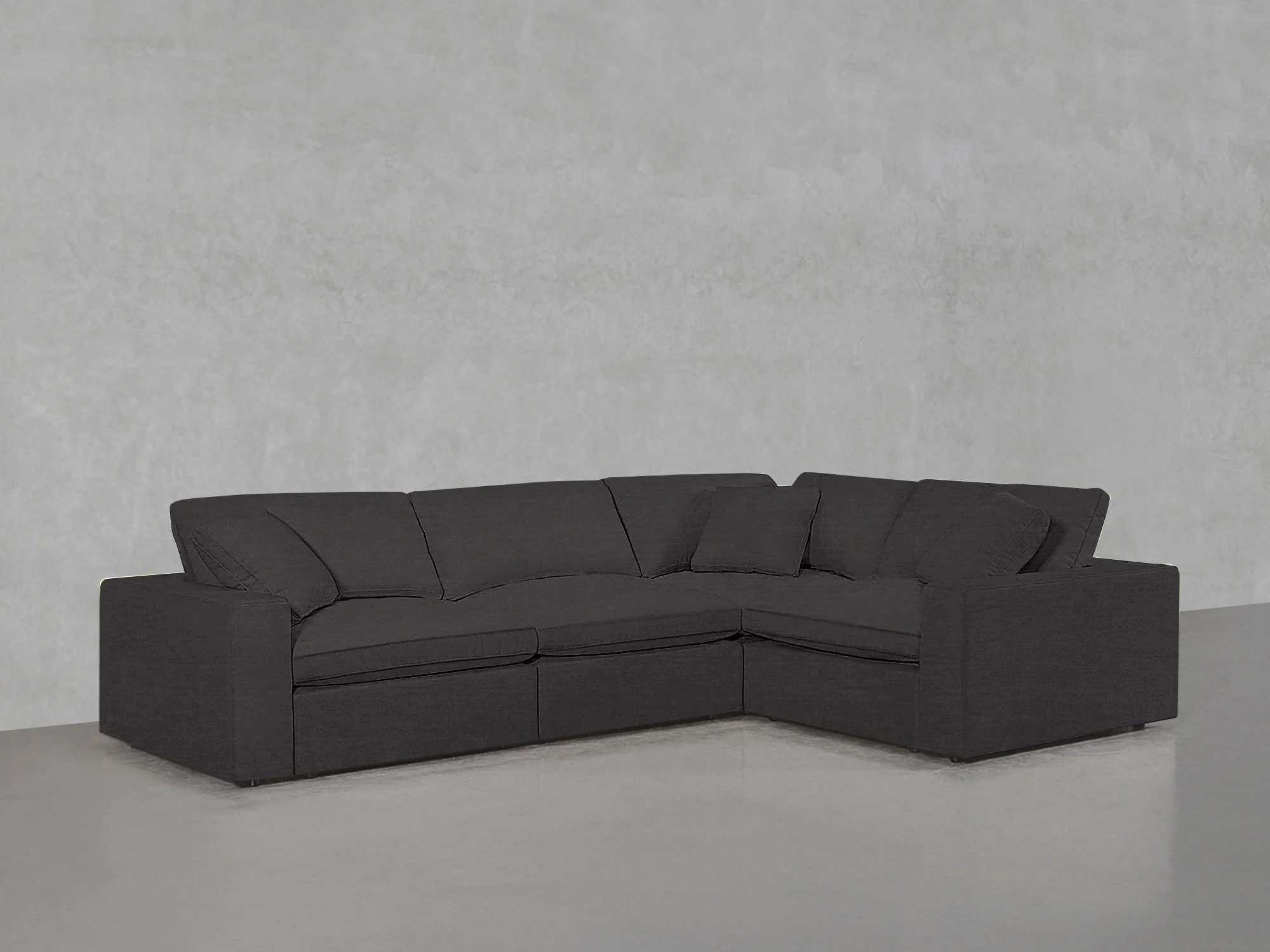 4-Seat Modular Corner Right Sectional