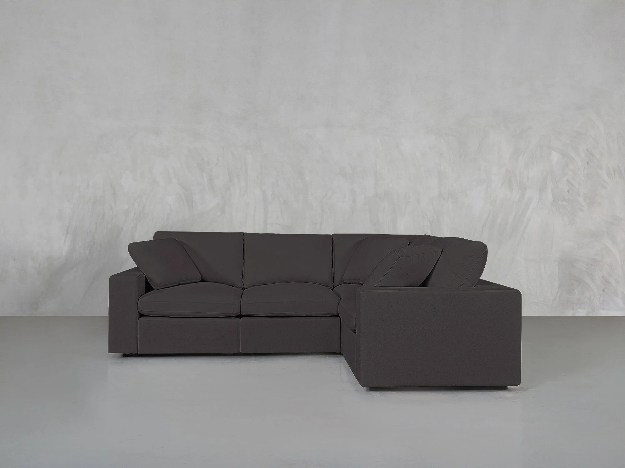 4-Seat Modular Corner Right Sectional