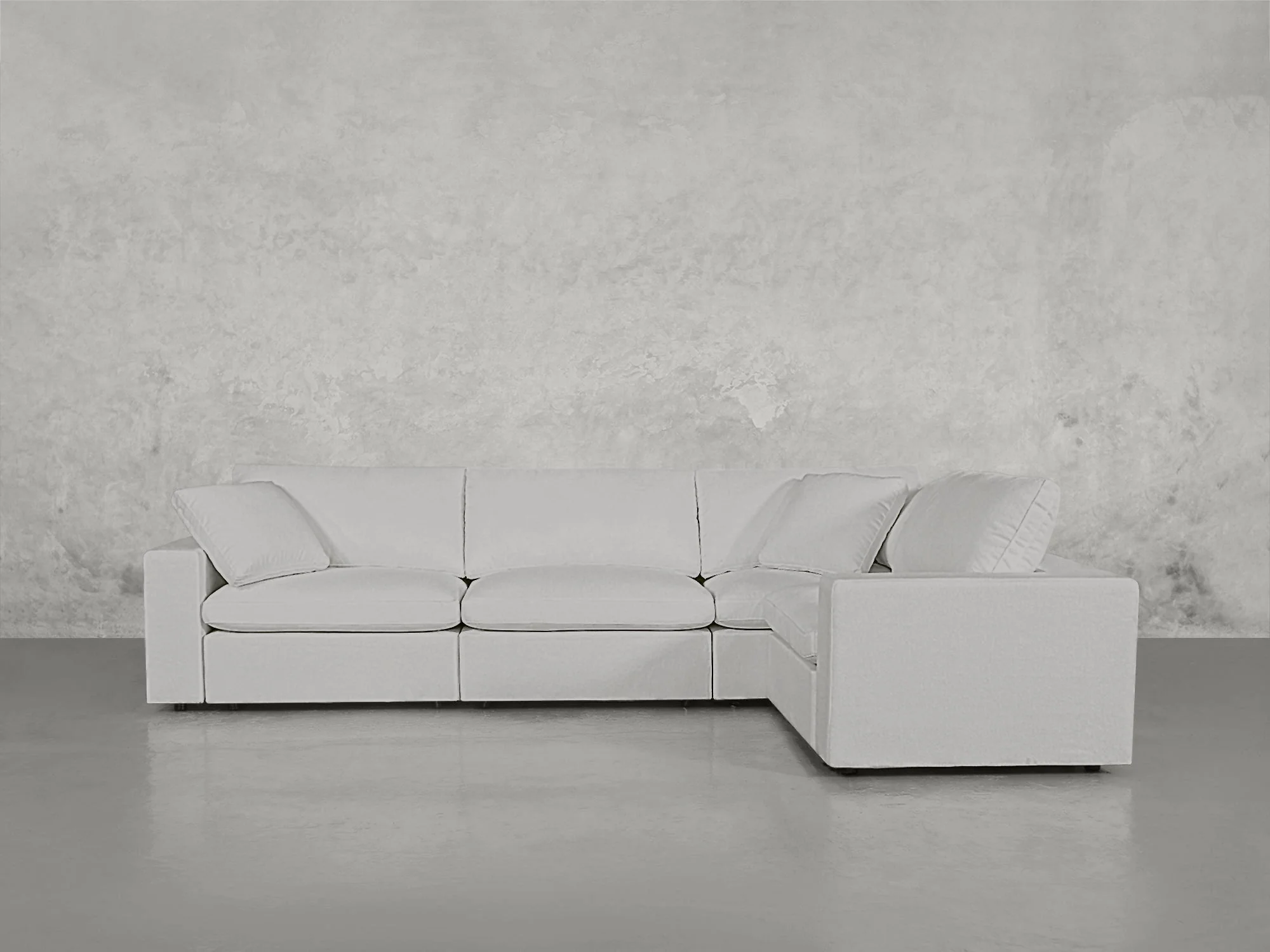 4-Seat Modular Corner Right Sectional