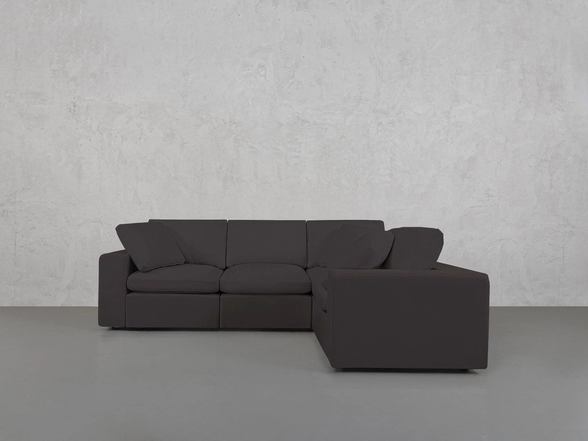4-Seat Modular Corner Right Sectional