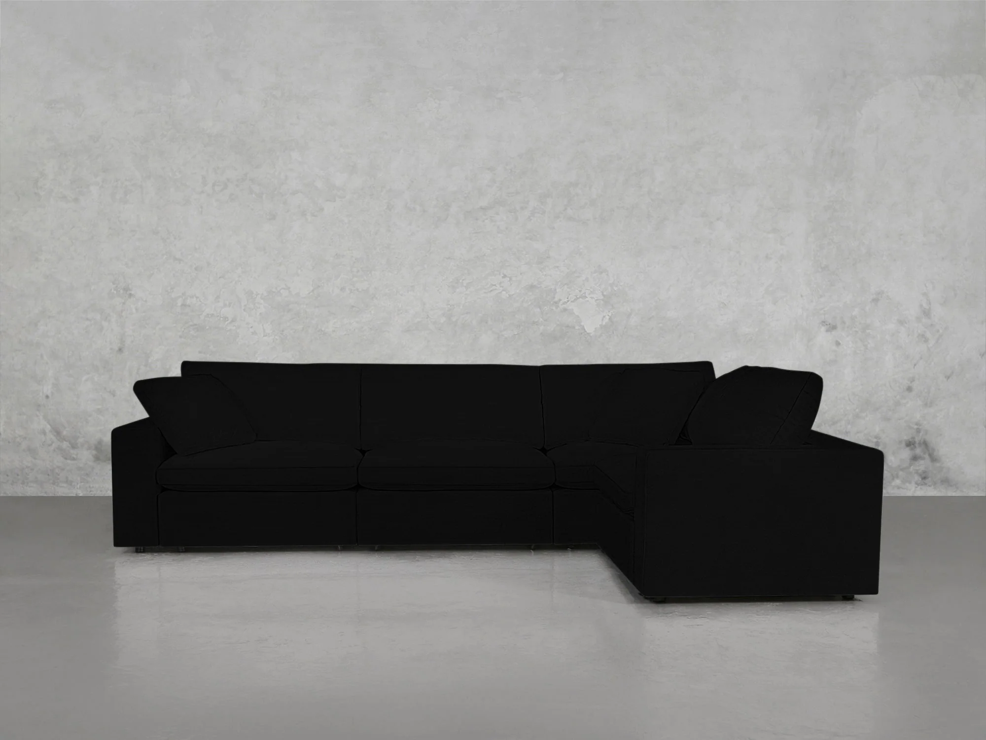 4-Seat Modular Corner Right Sectional