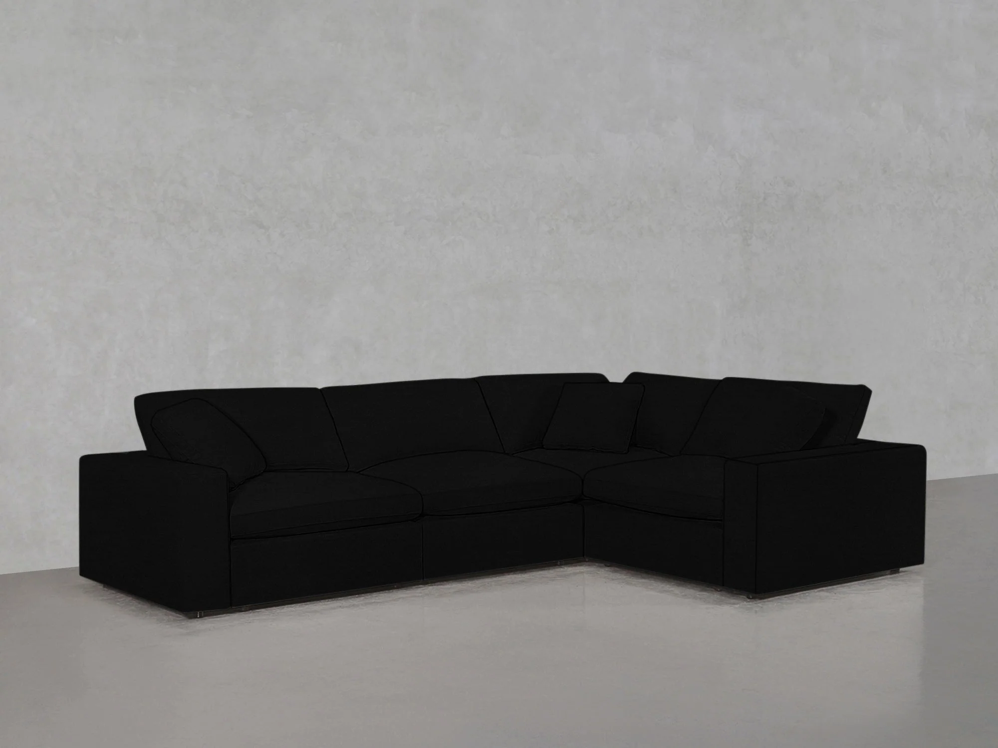 4-Seat Modular Corner Right Sectional