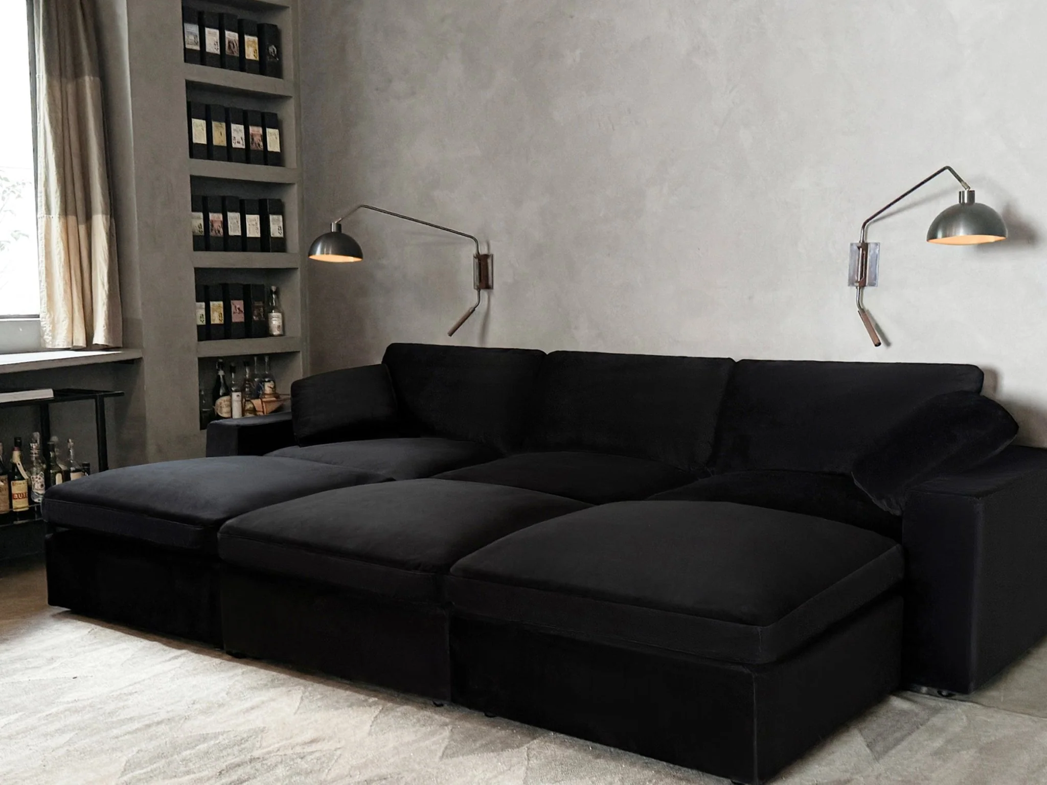 4-Seat Modular Corner Right Sectional