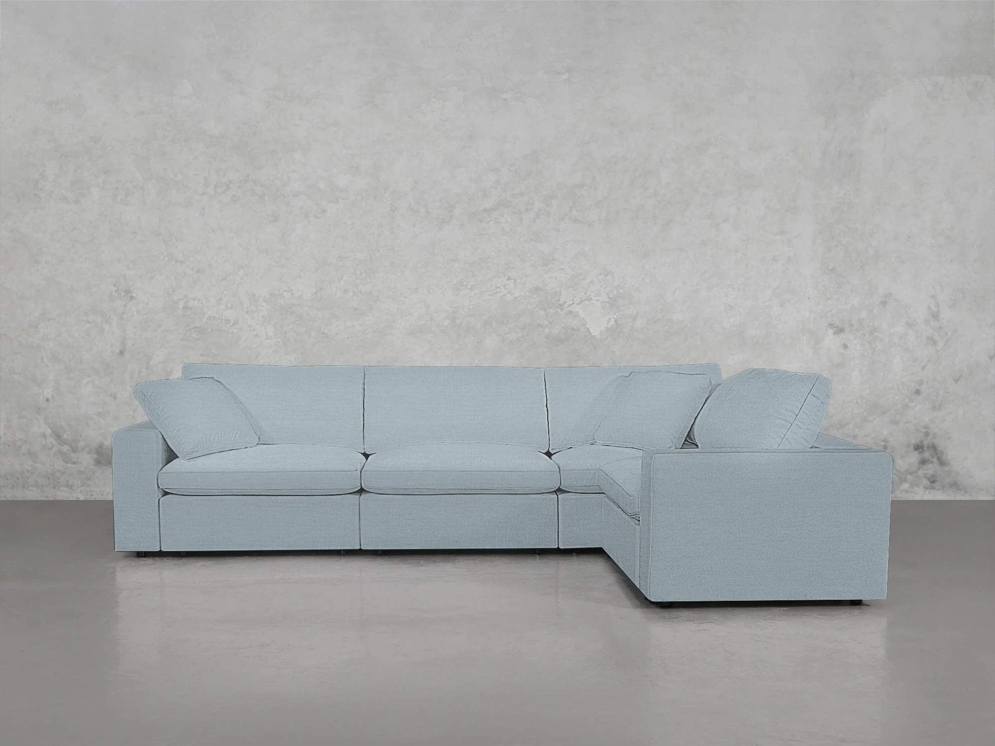 4-Seat Modular Corner Right Sectional