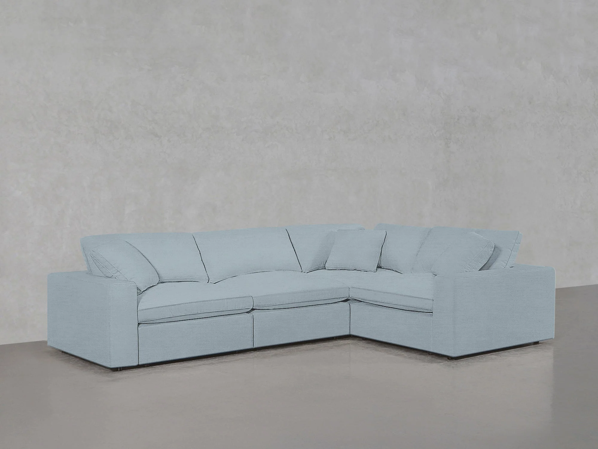 4-Seat Modular Corner Right Sectional