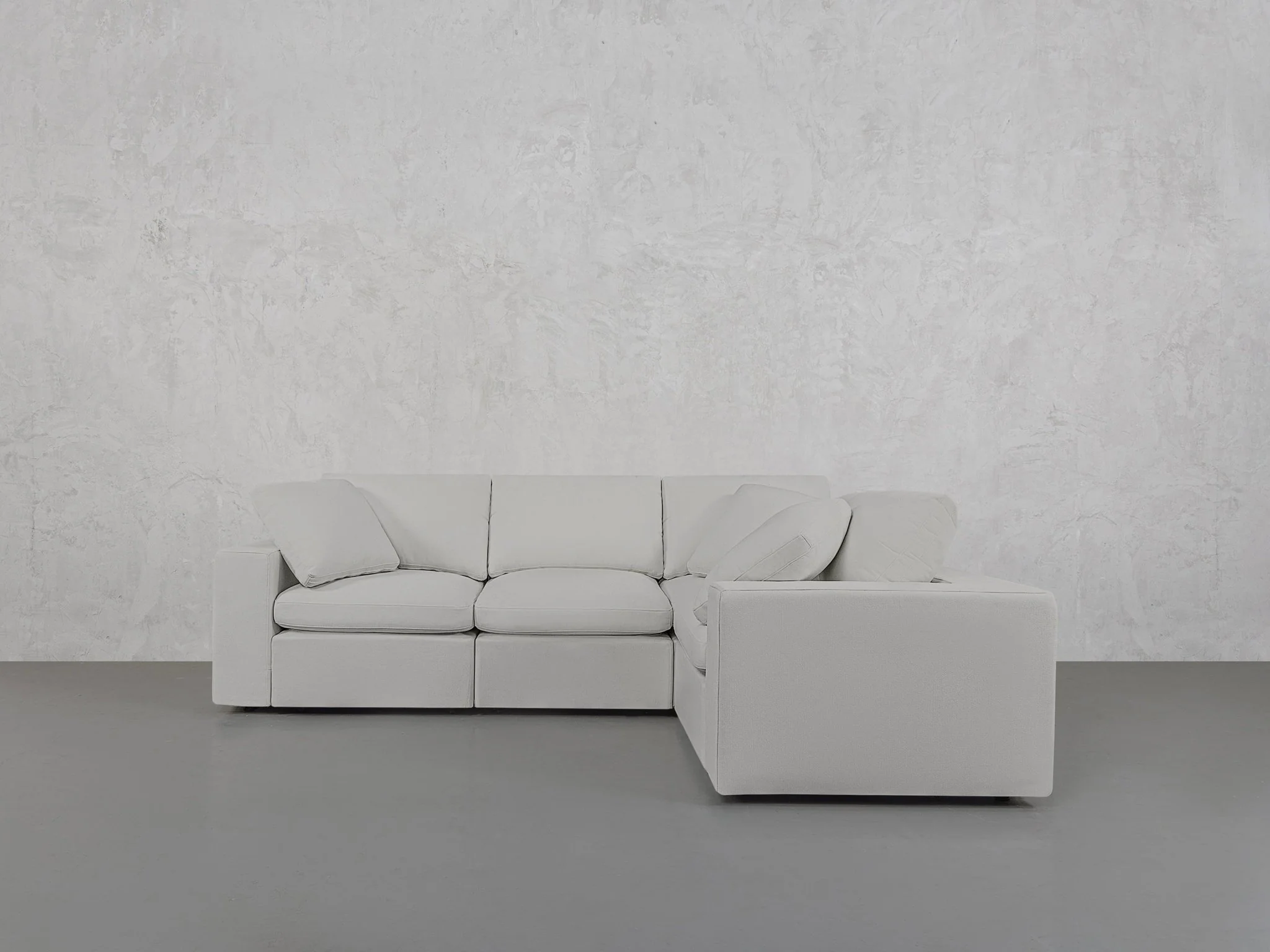 4-Seat Modular Corner Right Sectional