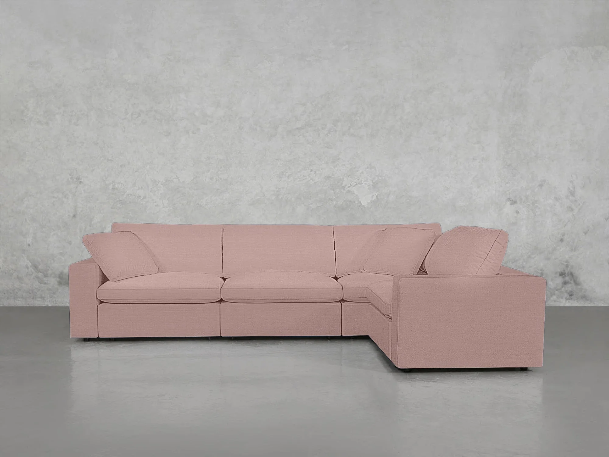 4-Seat Modular Corner Right Sectional
