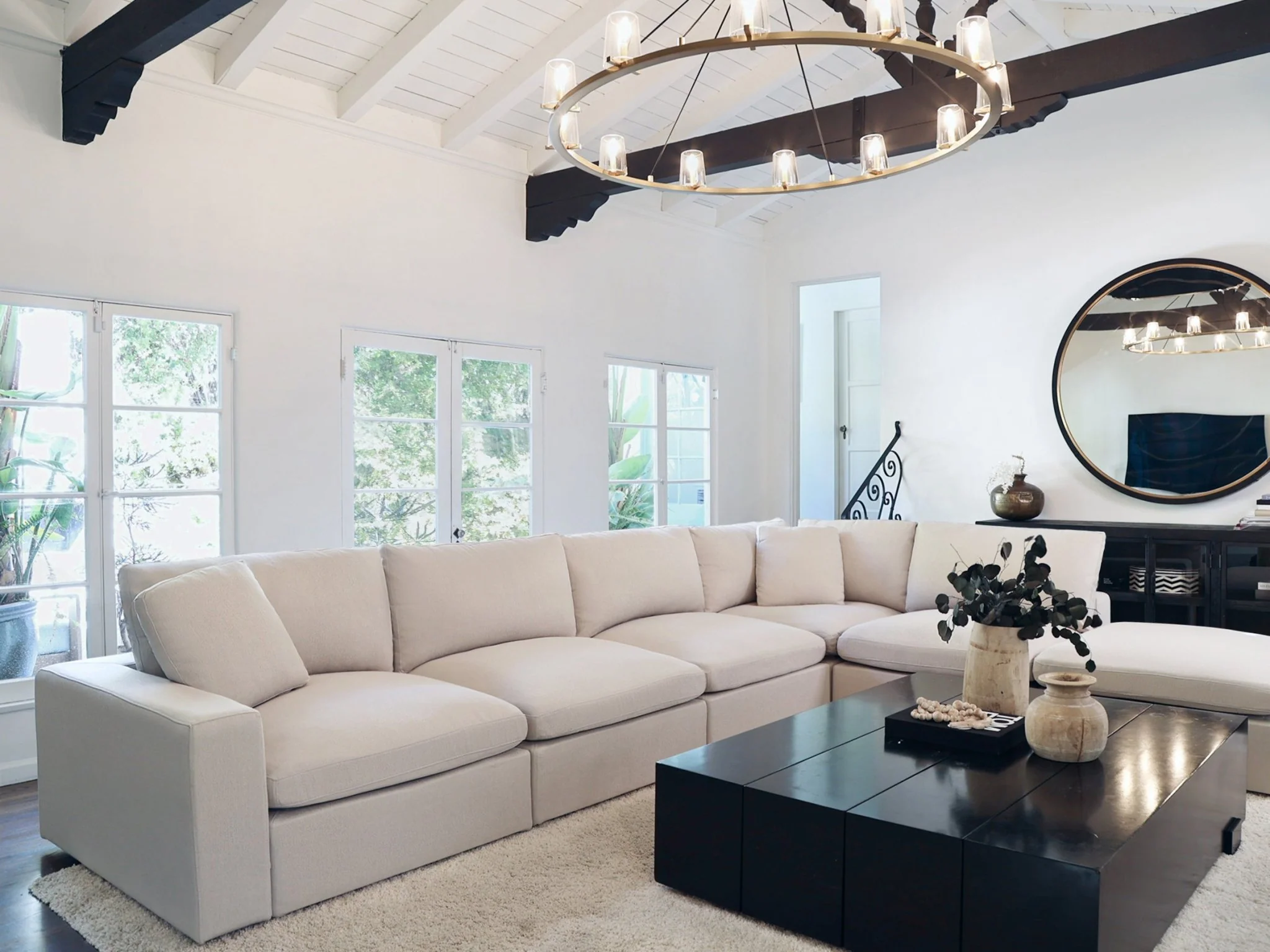 4-Seat Modular Corner Right Sectional
