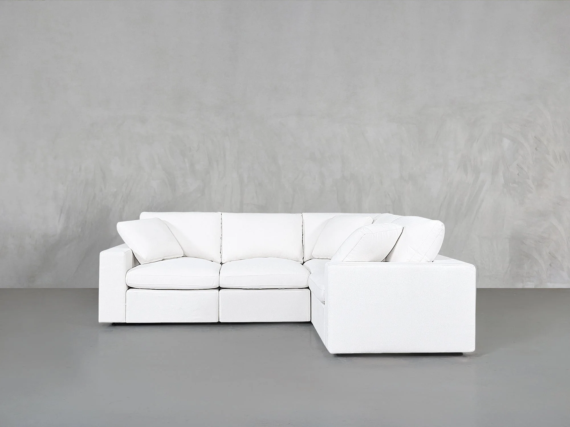 4-Seat Modular Corner Right Sectional