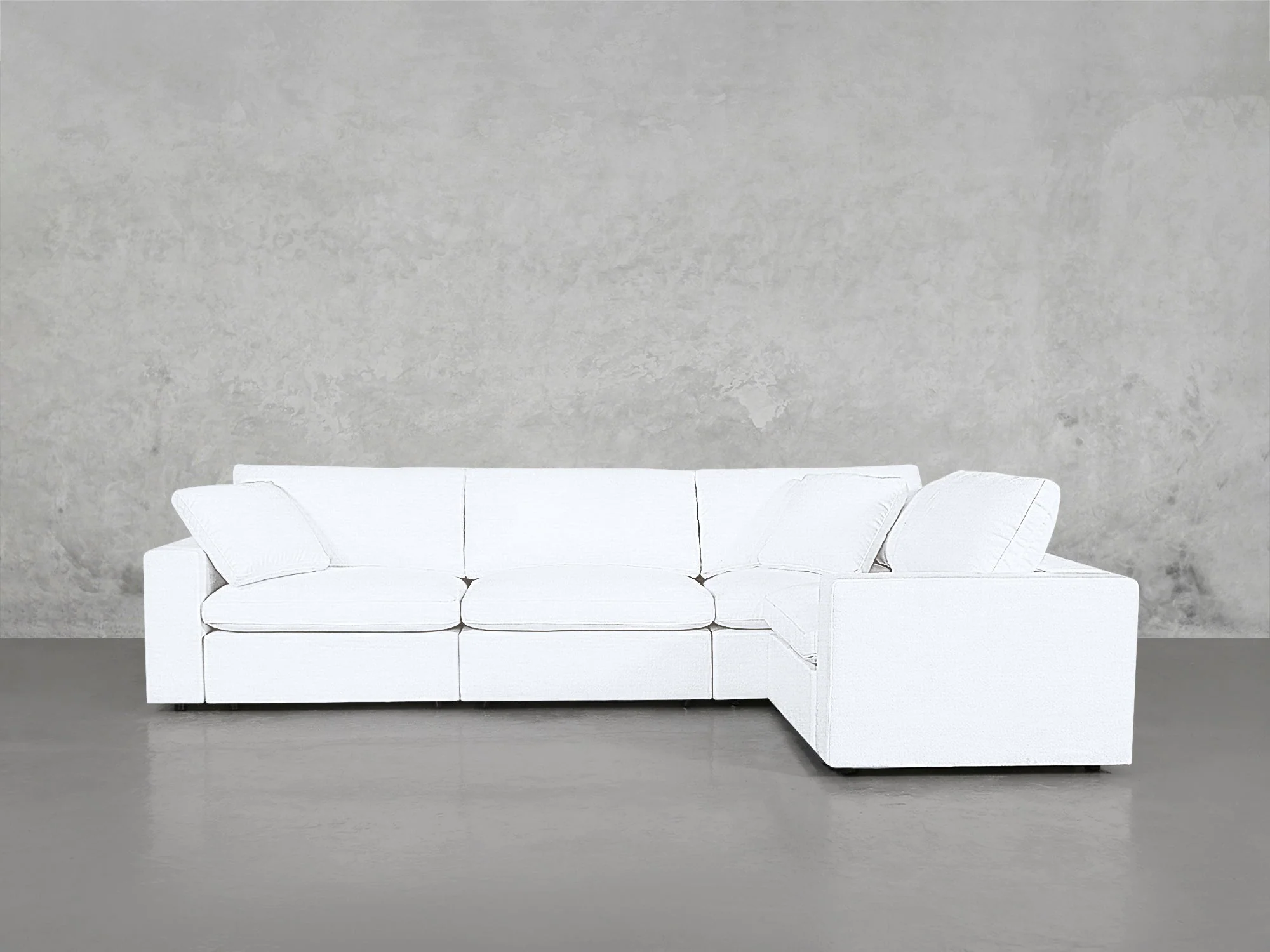 4-Seat Modular Corner Right Sectional